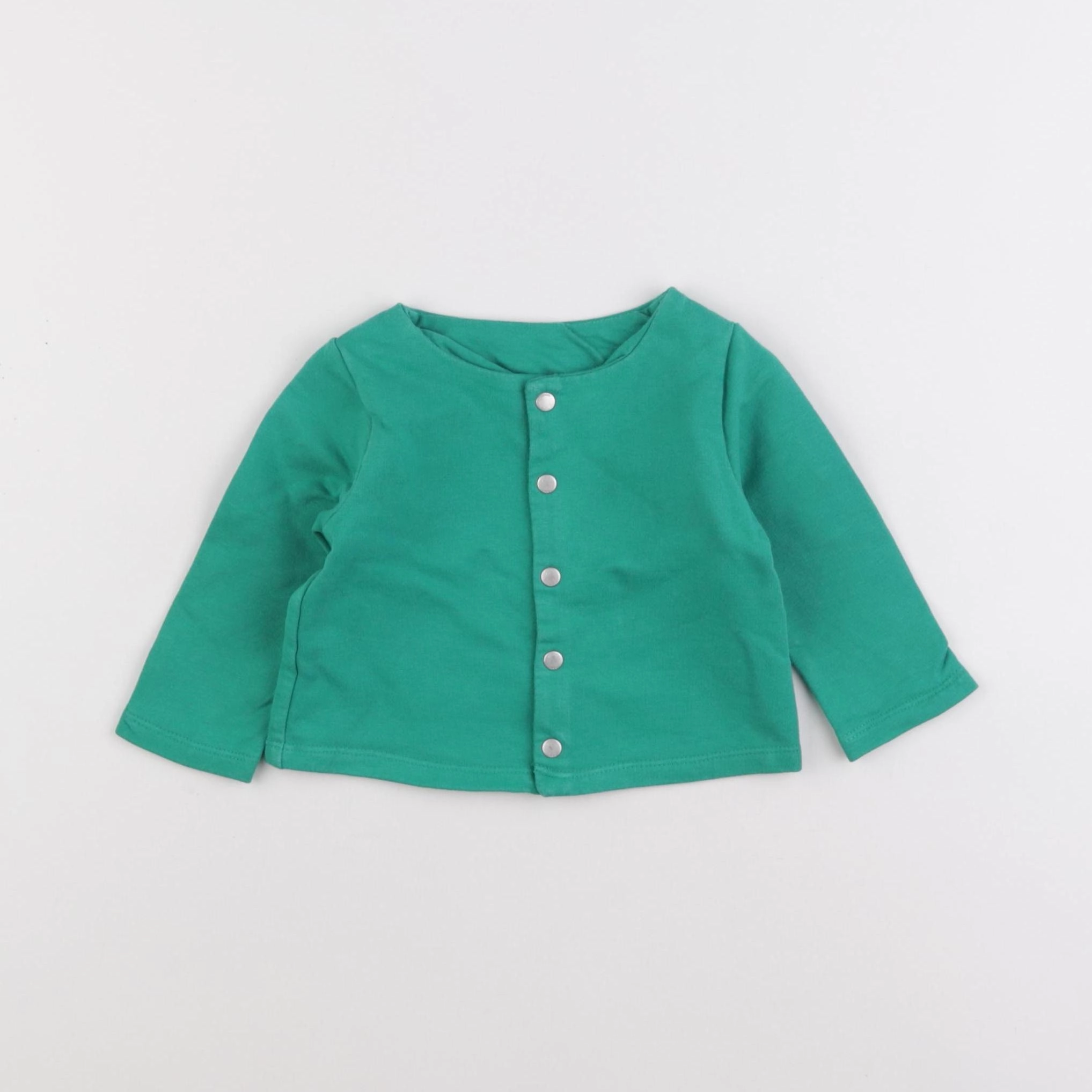 Jacadi - sweat vert - 6 mois