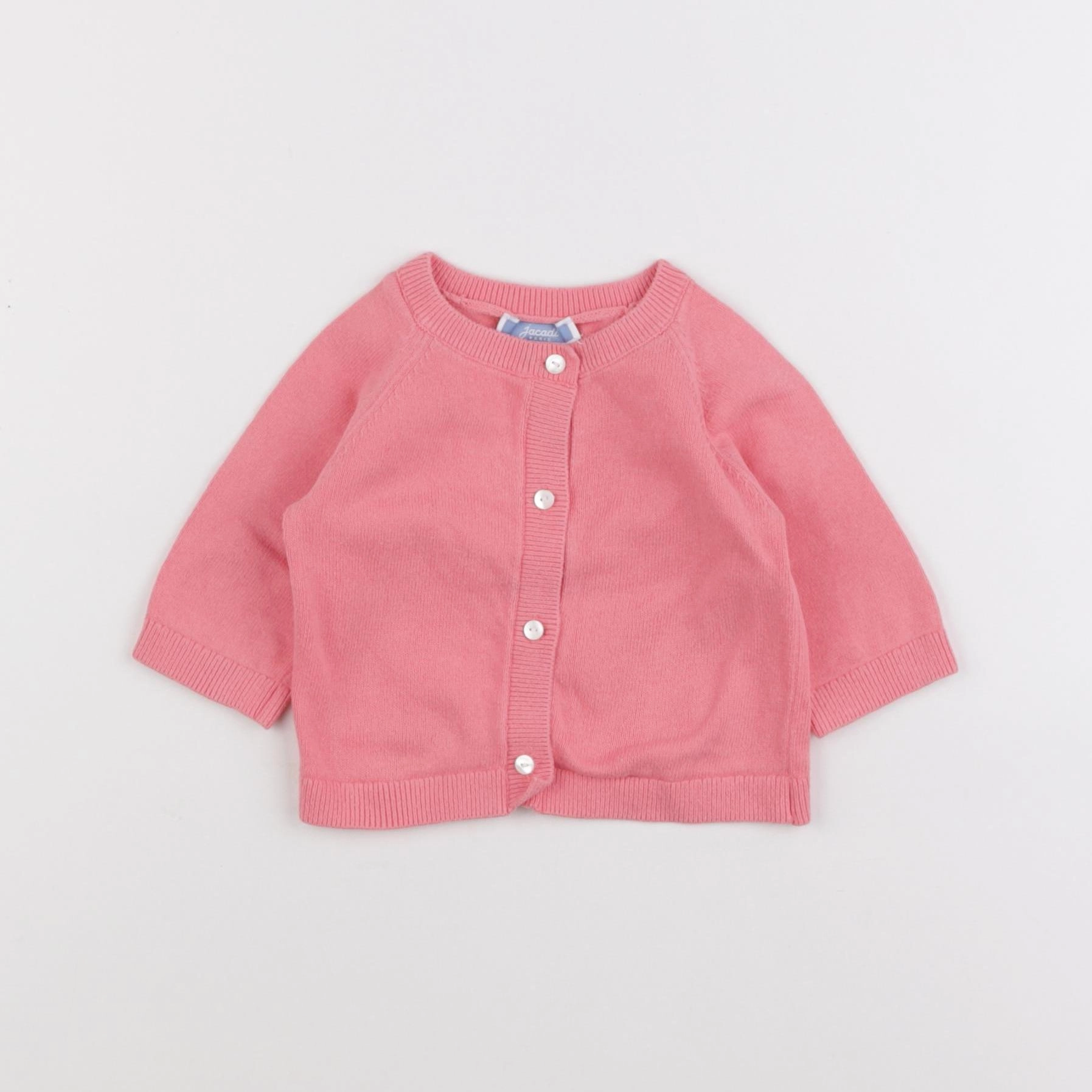 Jacadi - gilet rose - 3 mois