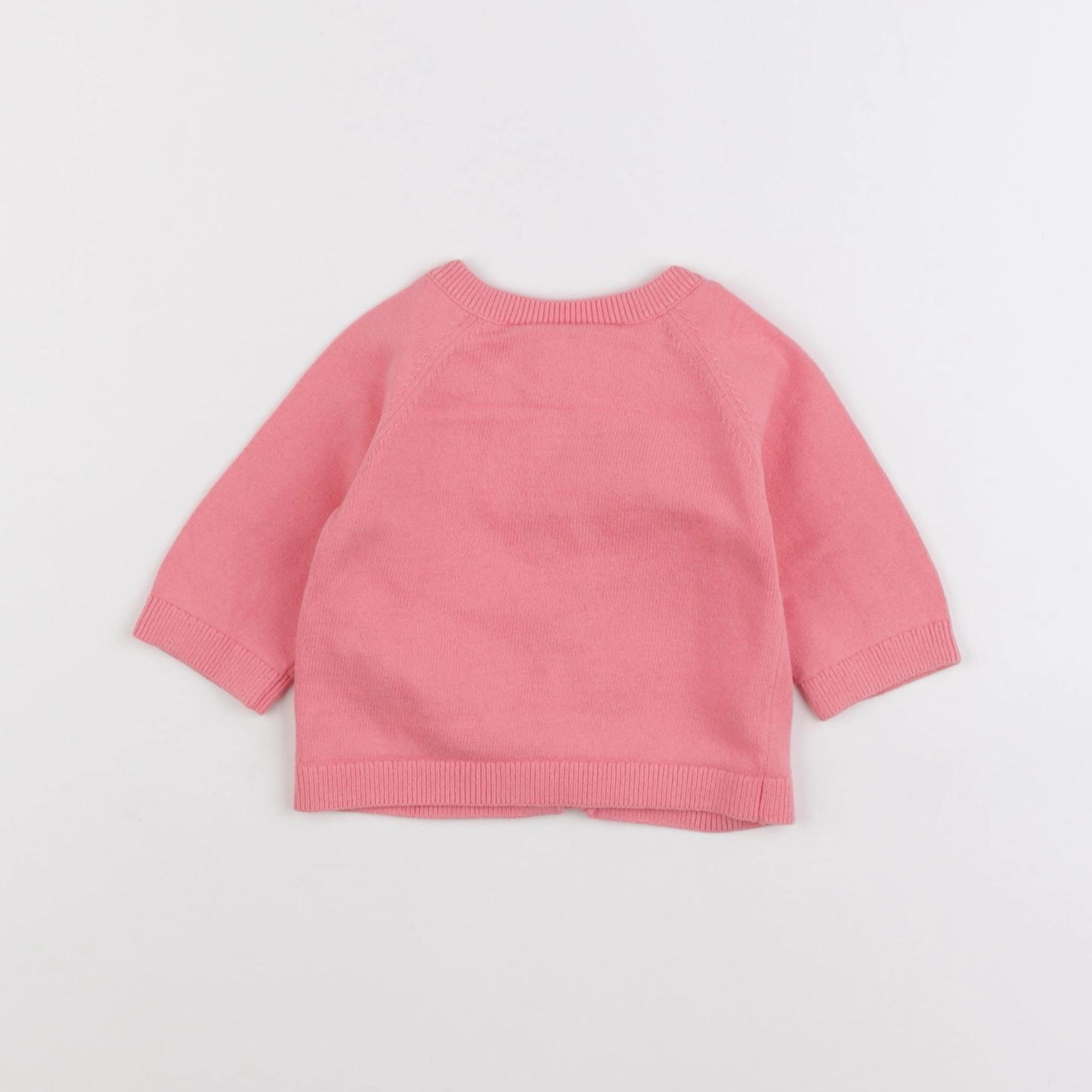 Jacadi - gilet rose - 3 mois