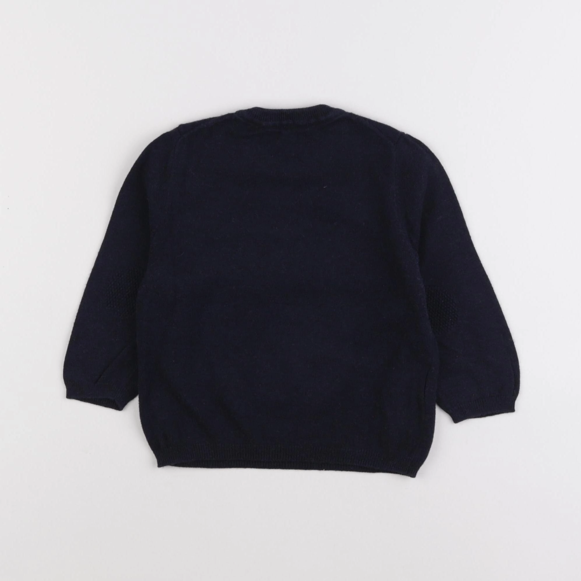 Mango - pull bleu - 12/18 mois