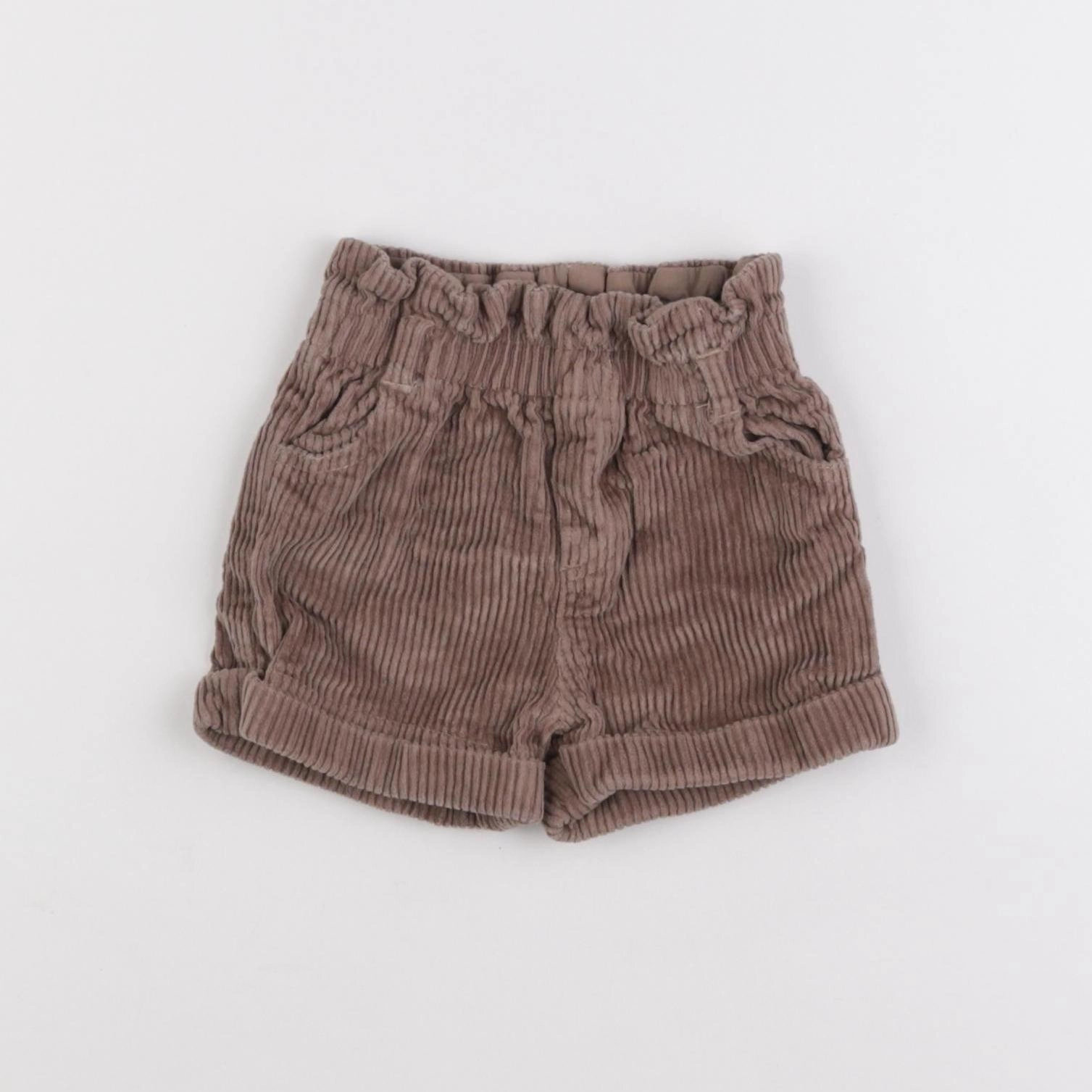 Cyrillus - short marron - 6 mois