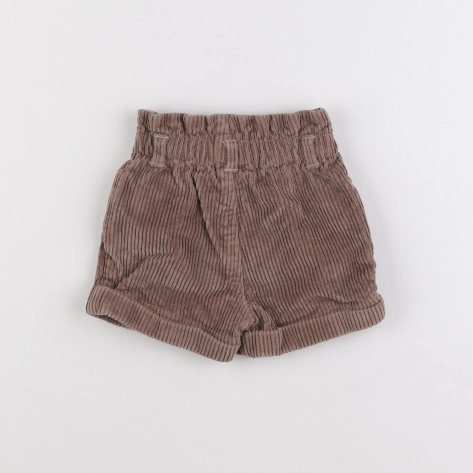 Cyrillus - short marron - 6 mois