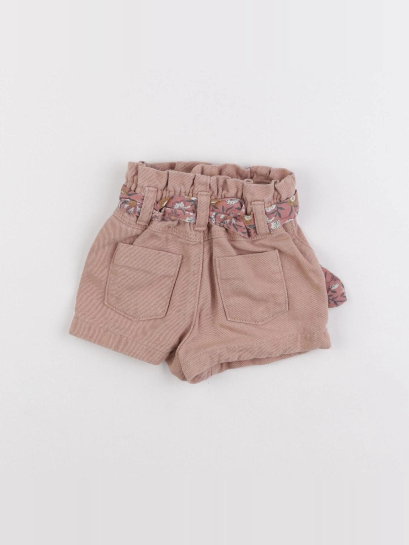 Vertbaudet - short marron - 3 mois