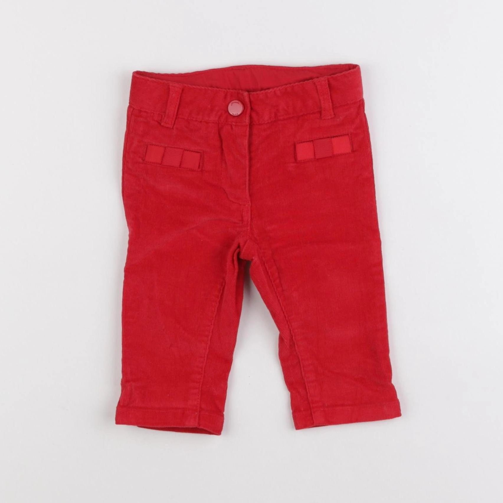 Jacadi - pantalon rouge - 6 mois