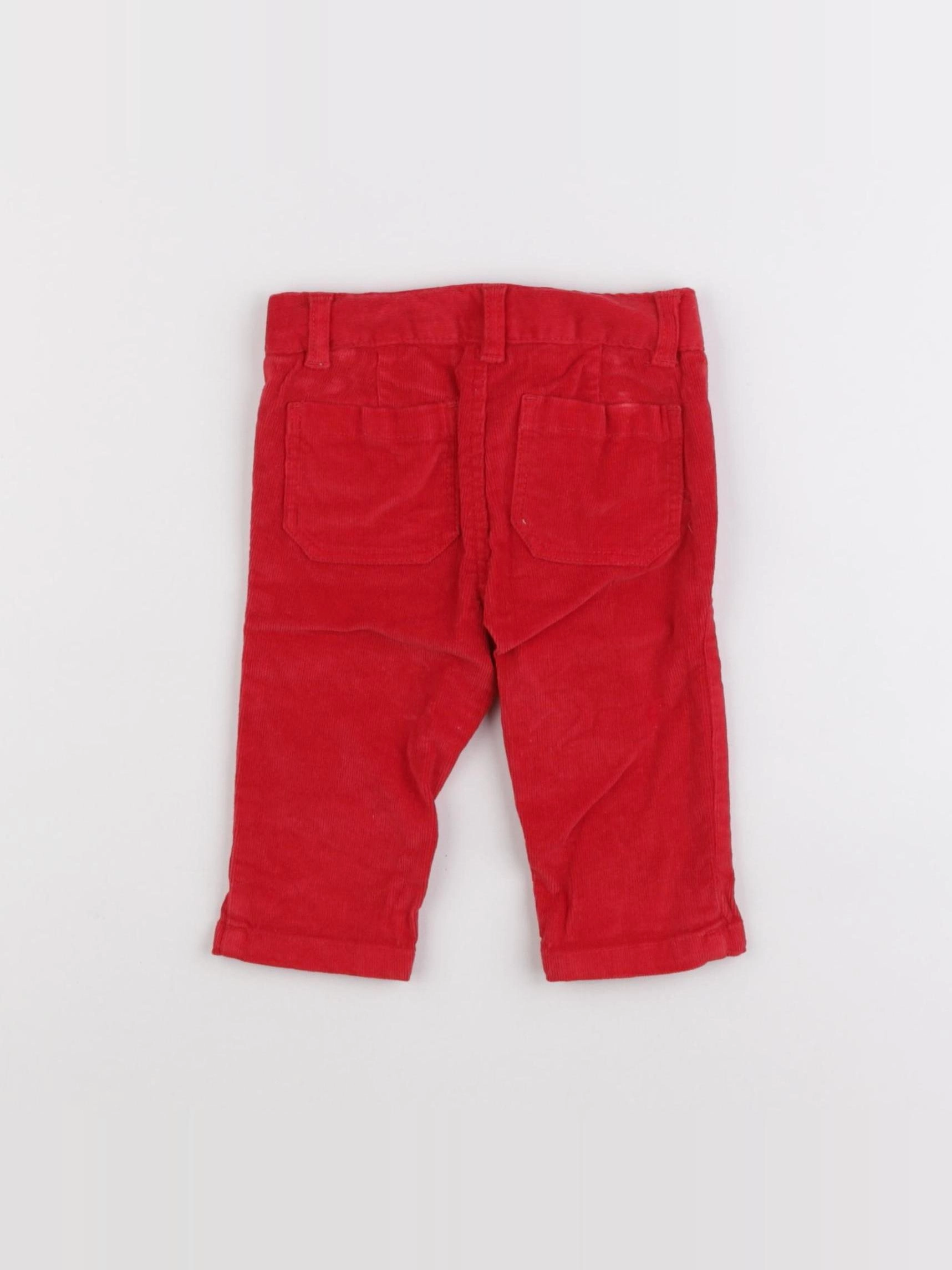 Jacadi - pantalon rouge - 6 mois