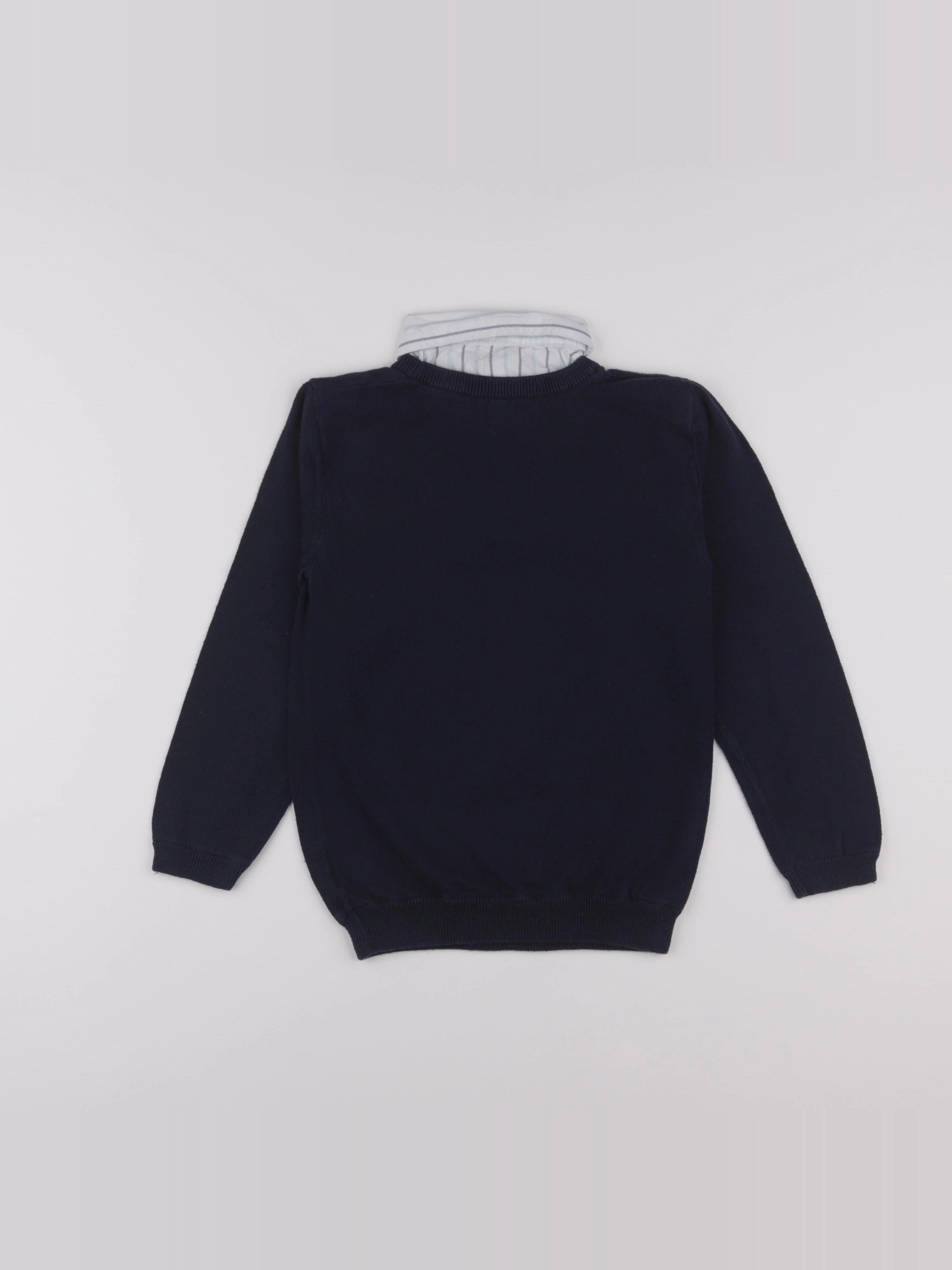 Vertbaudet - pull bleu - 8 ans