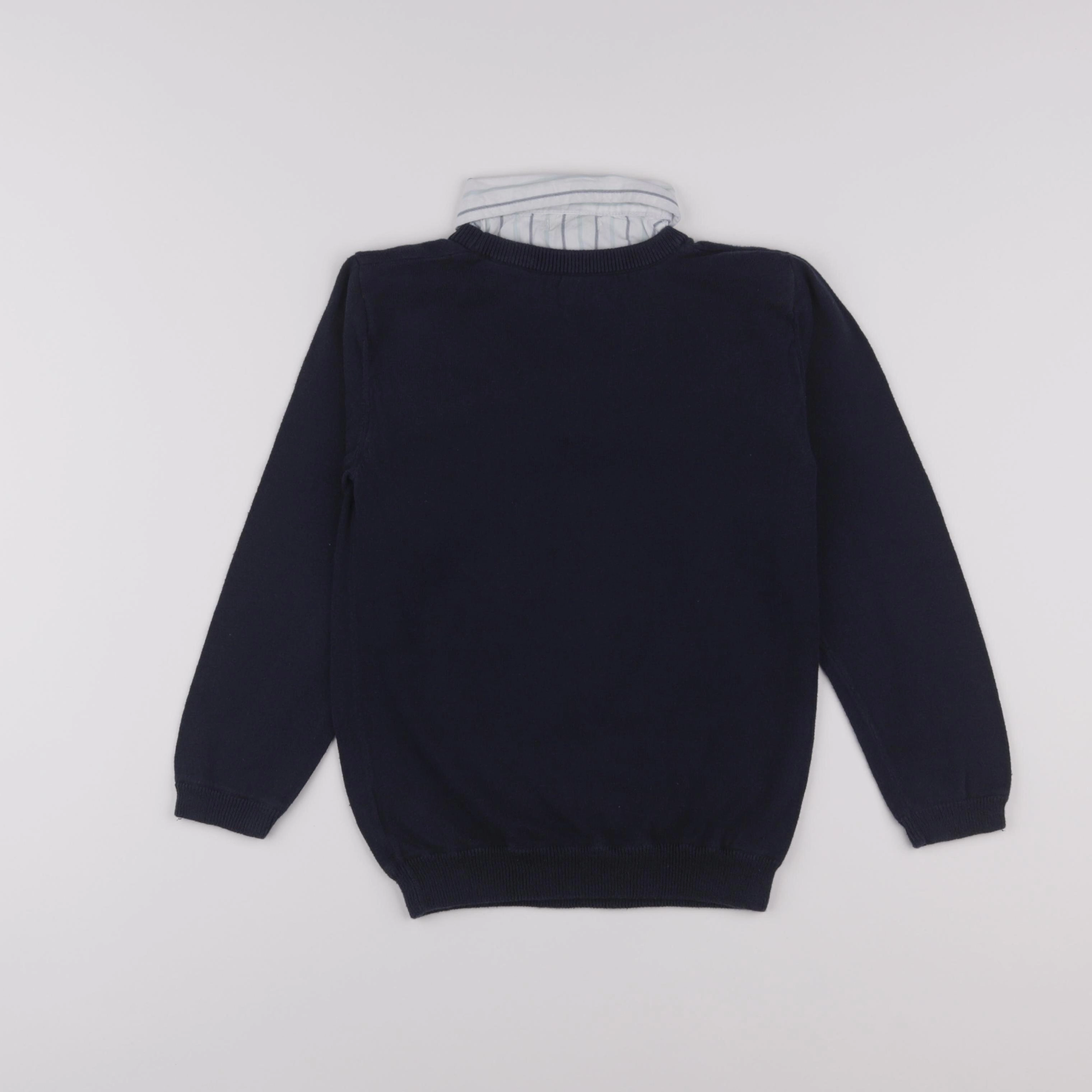 Vertbaudet - pull bleu - 8 ans