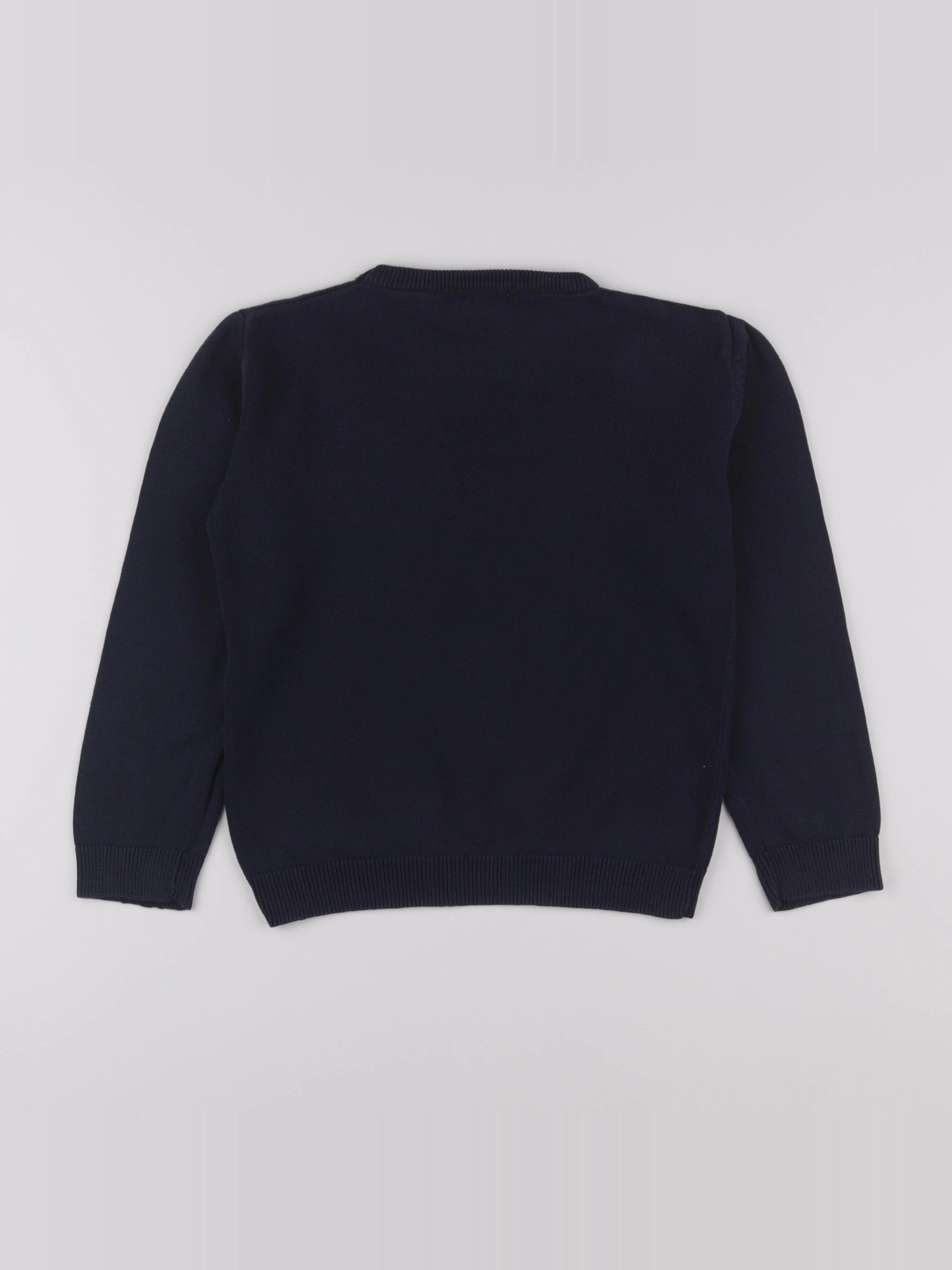 Vertbaudet - pull bleu - 8 ans