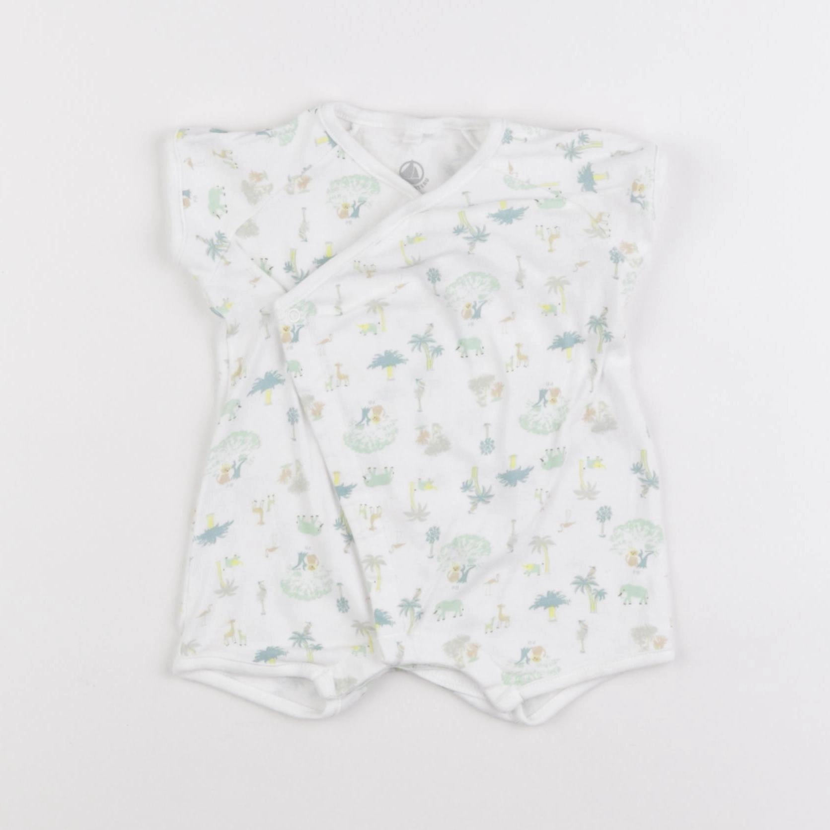 Petit Bateau - pyjama coton multicolore - 1 mois