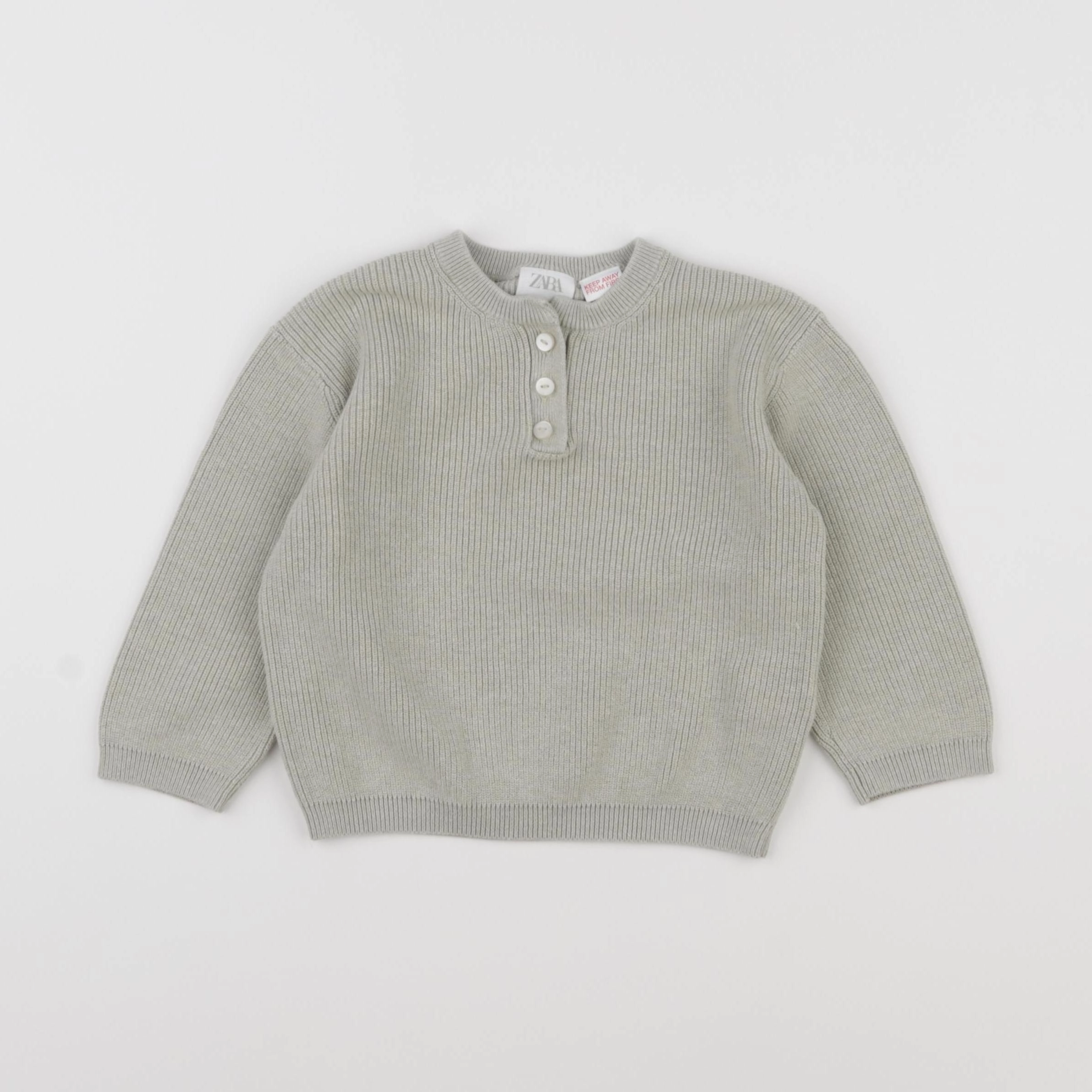 Zara - pull beige - 2 ans
