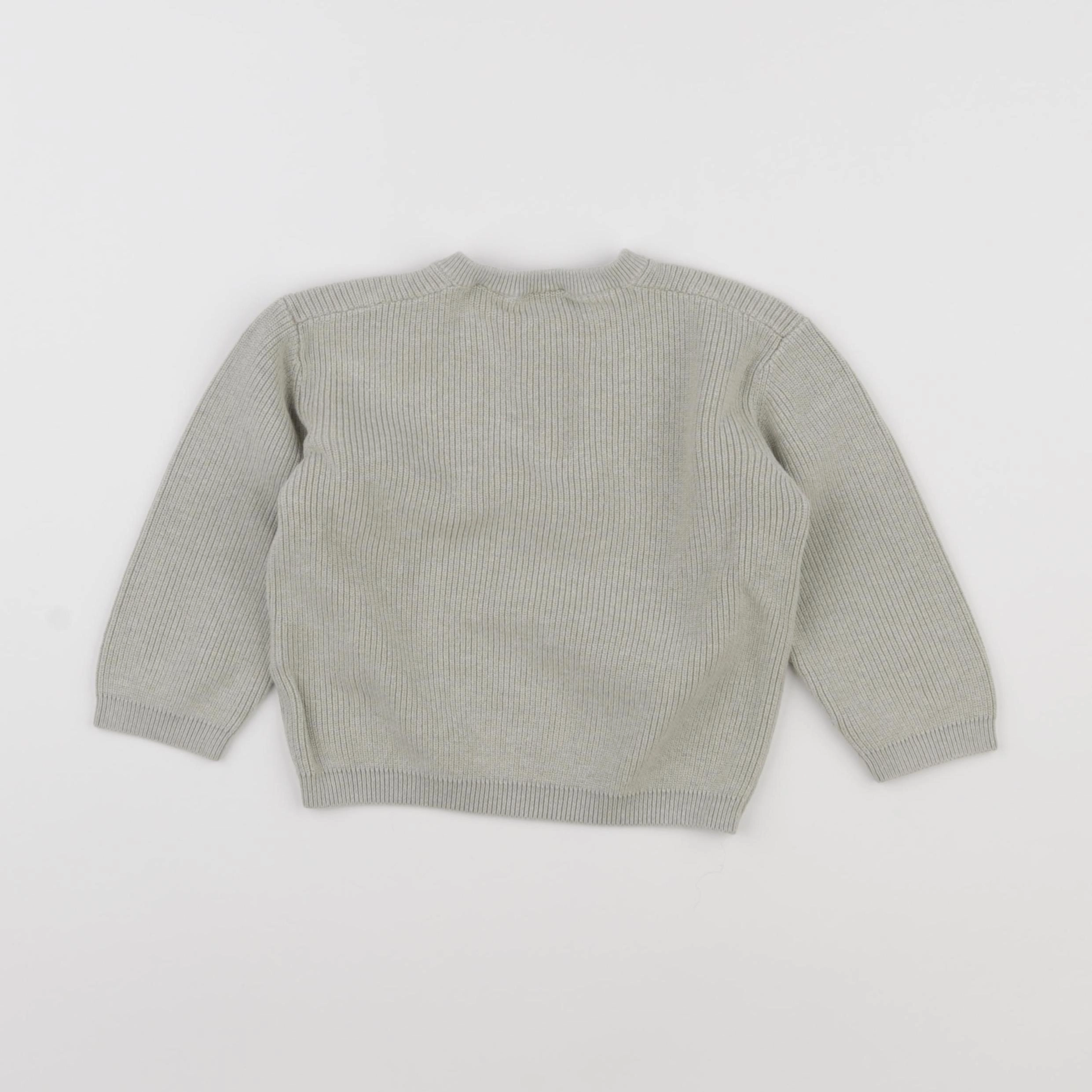 Zara - pull beige - 2 ans