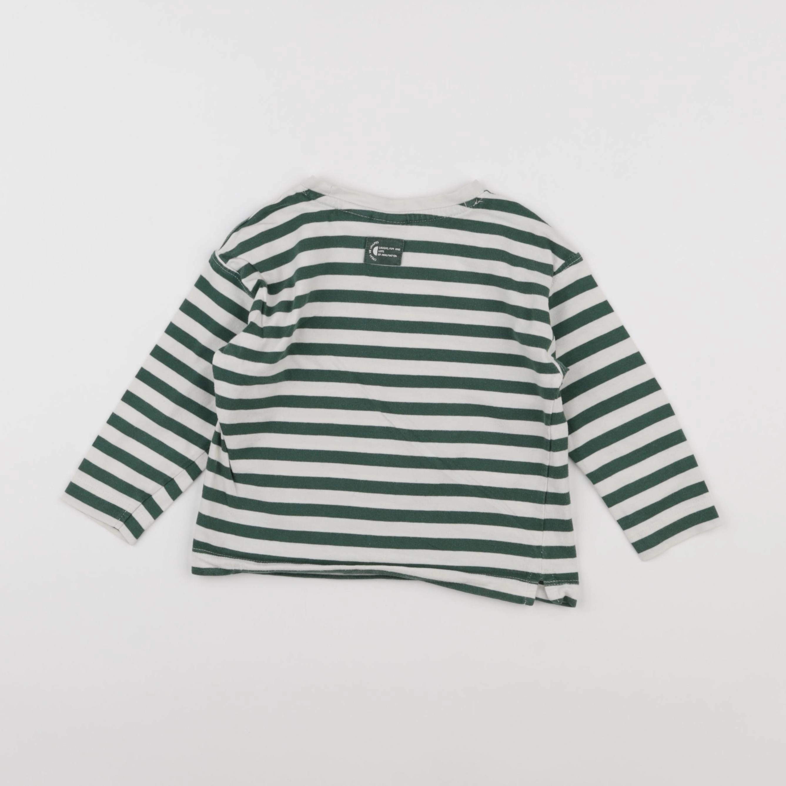 Zara - tee-shirt vert - 2 ans