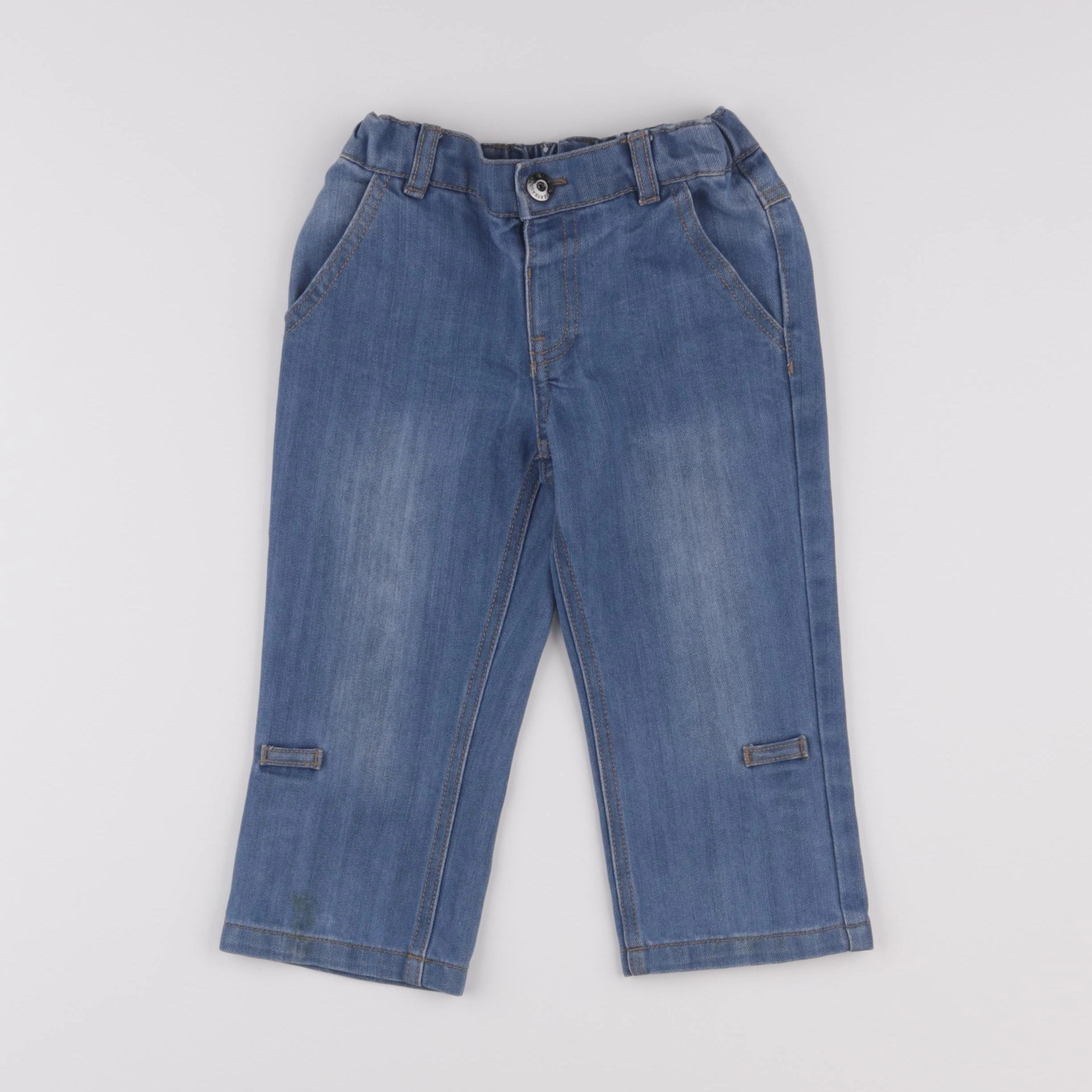 Vertbaudet - pantacourt bleu - 5 ans