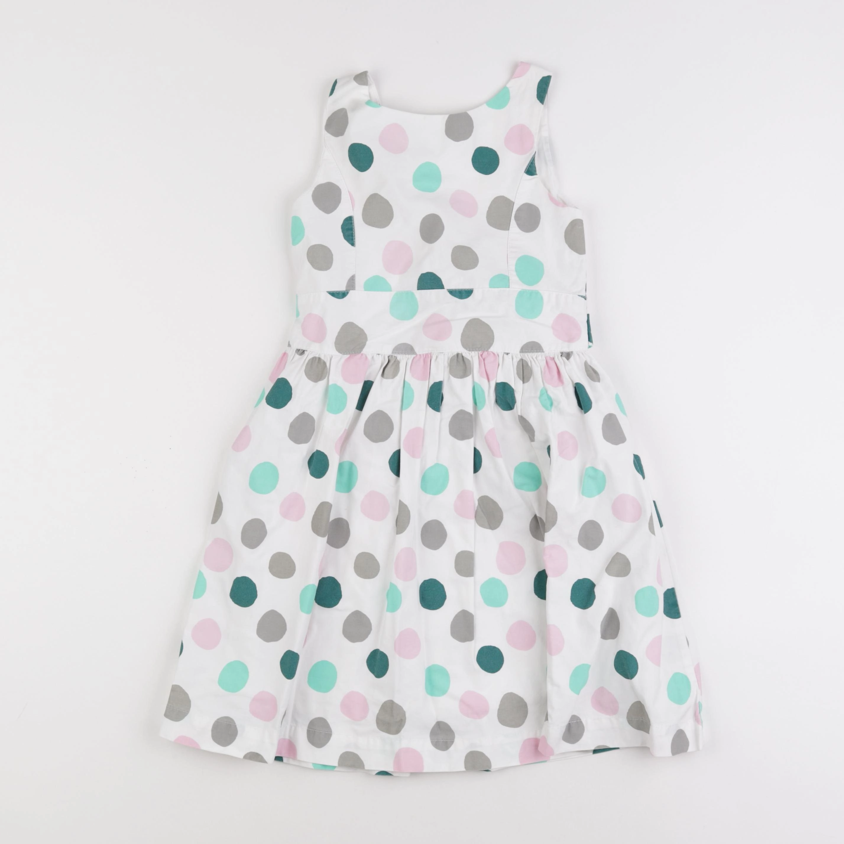 Vertbaudet - robe multicolore - 6 ans