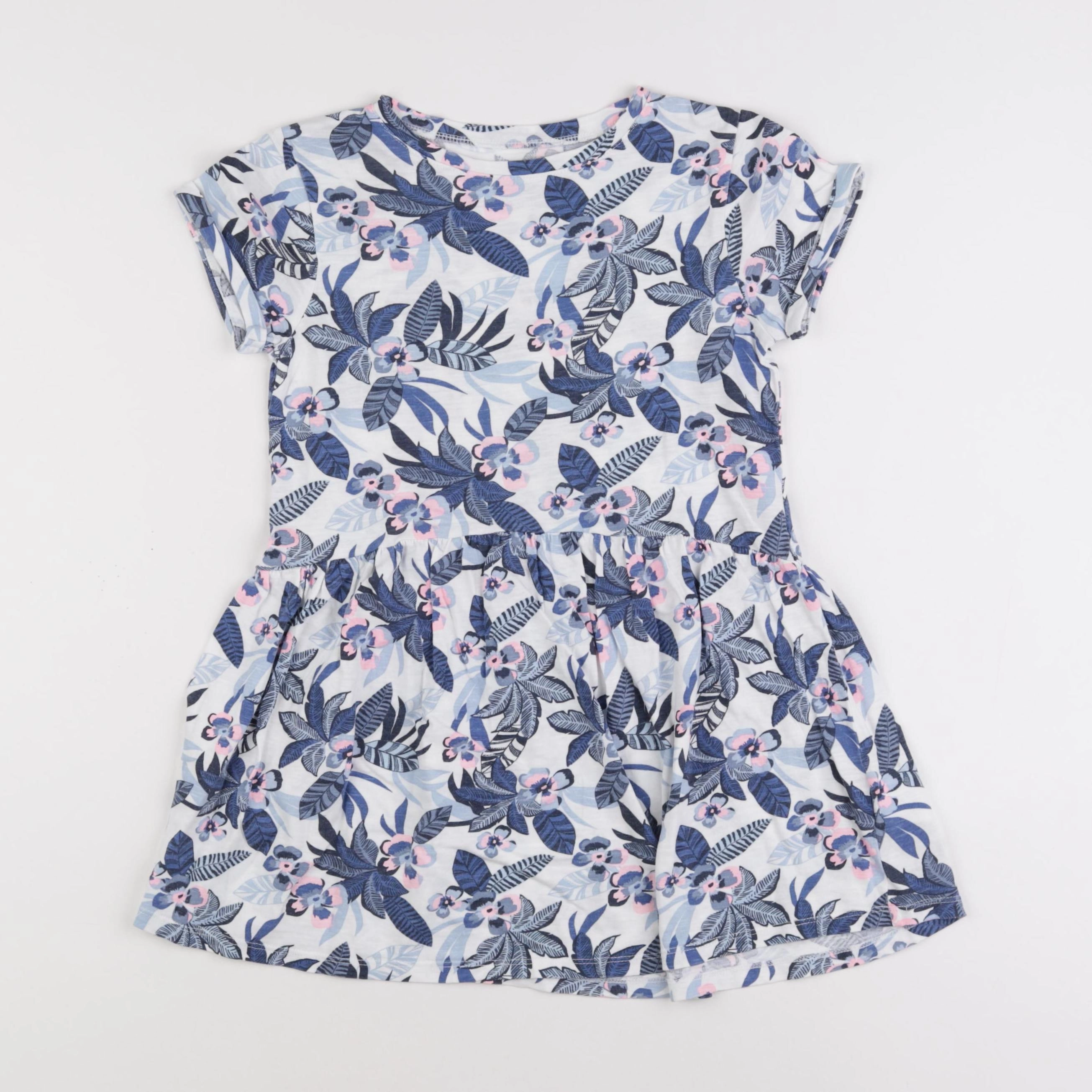 Vertbaudet - robe bleu - 6 ans