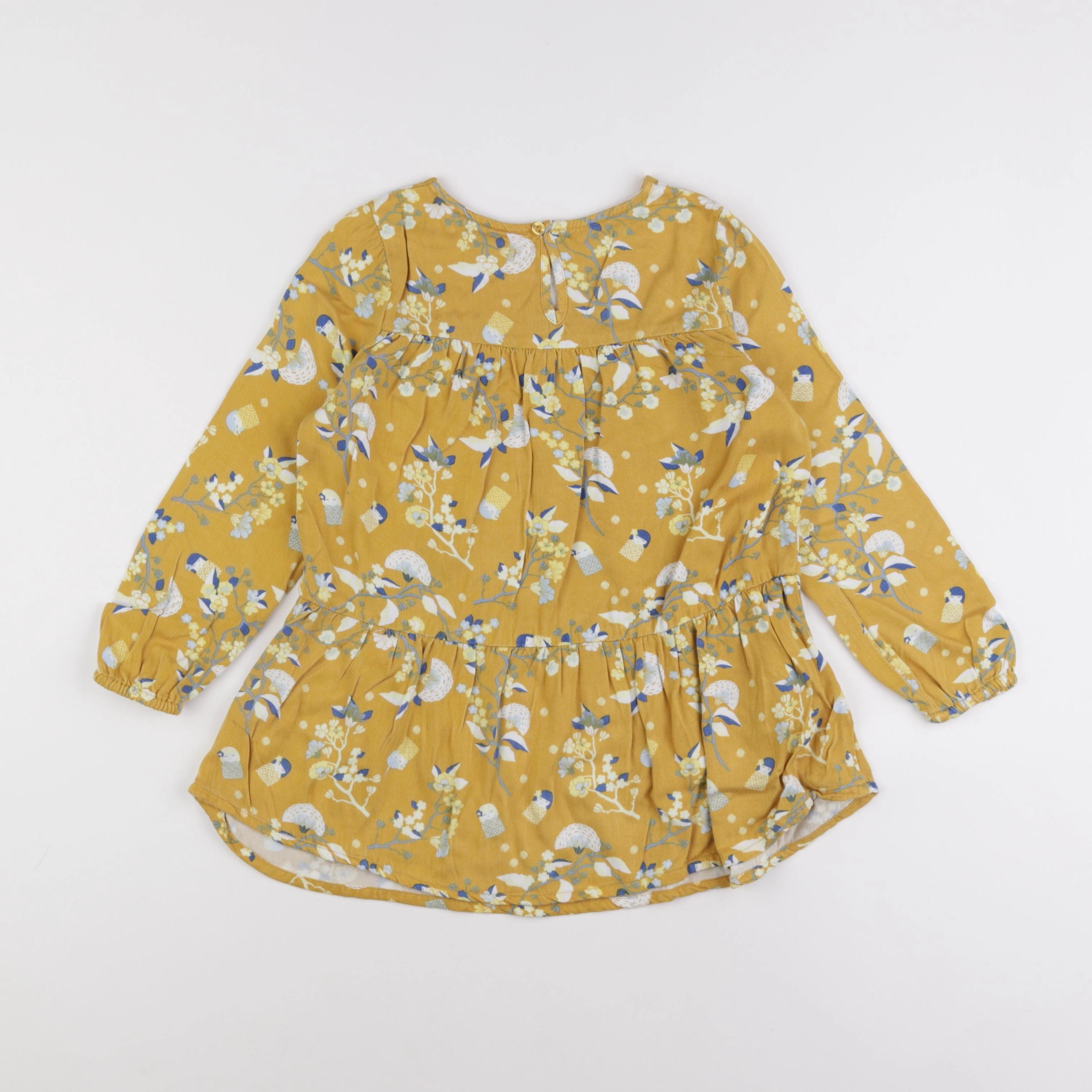 Vertbaudet - robe jaune - 6 ans