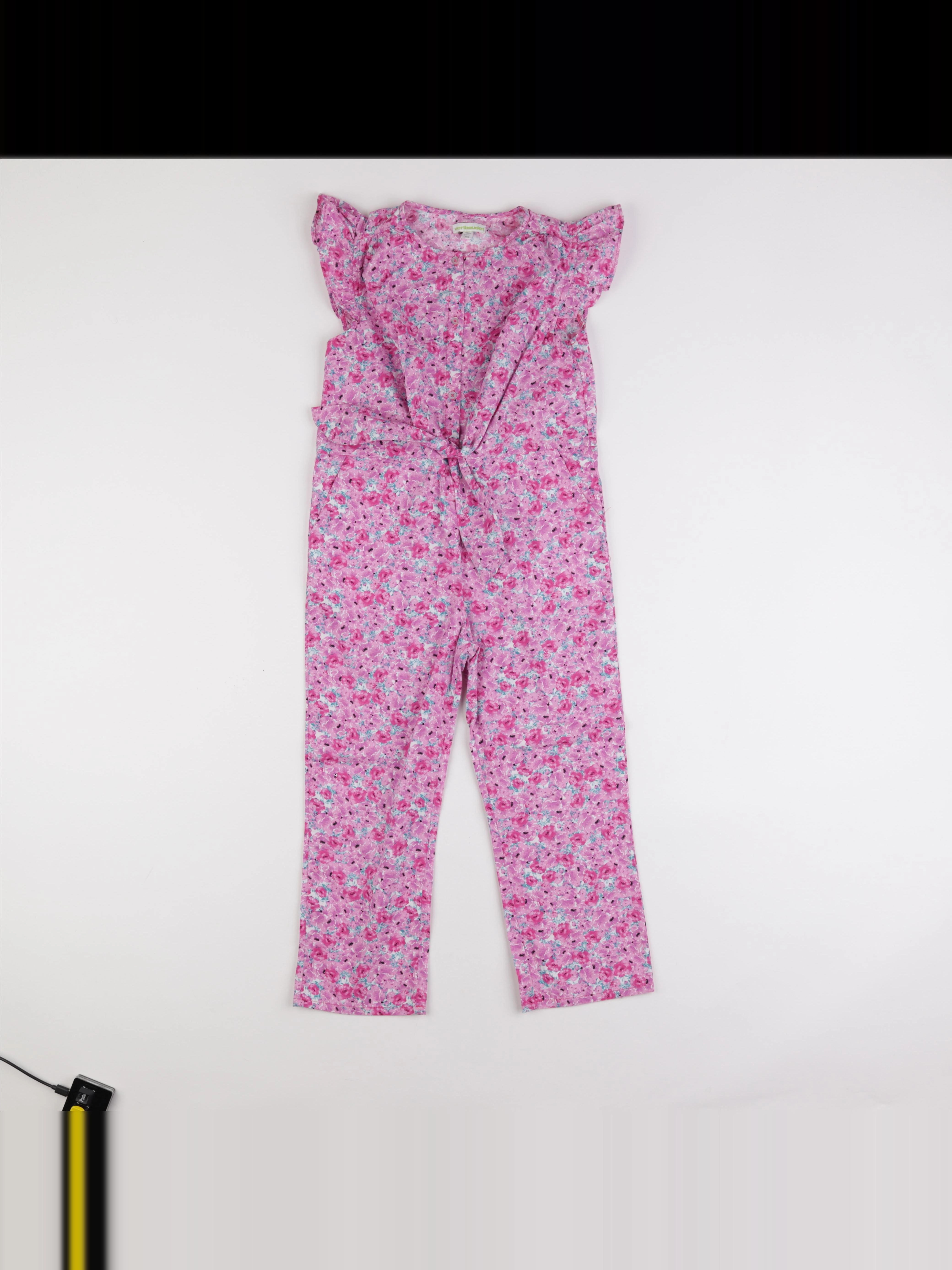 Vertbaudet - combinaison rose - 7 ans