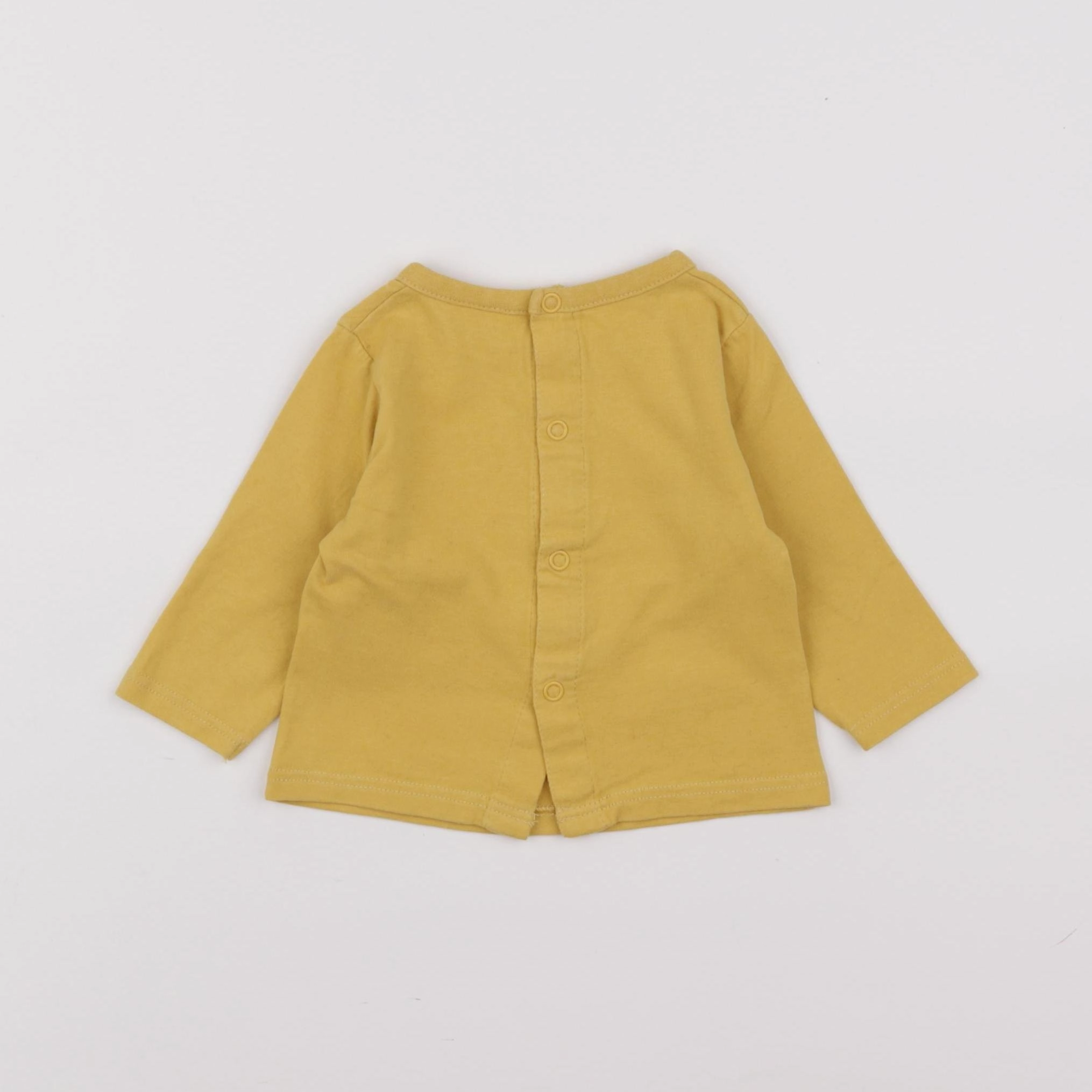 Tape à l'oeil - tee-shirt jaune - 3 mois