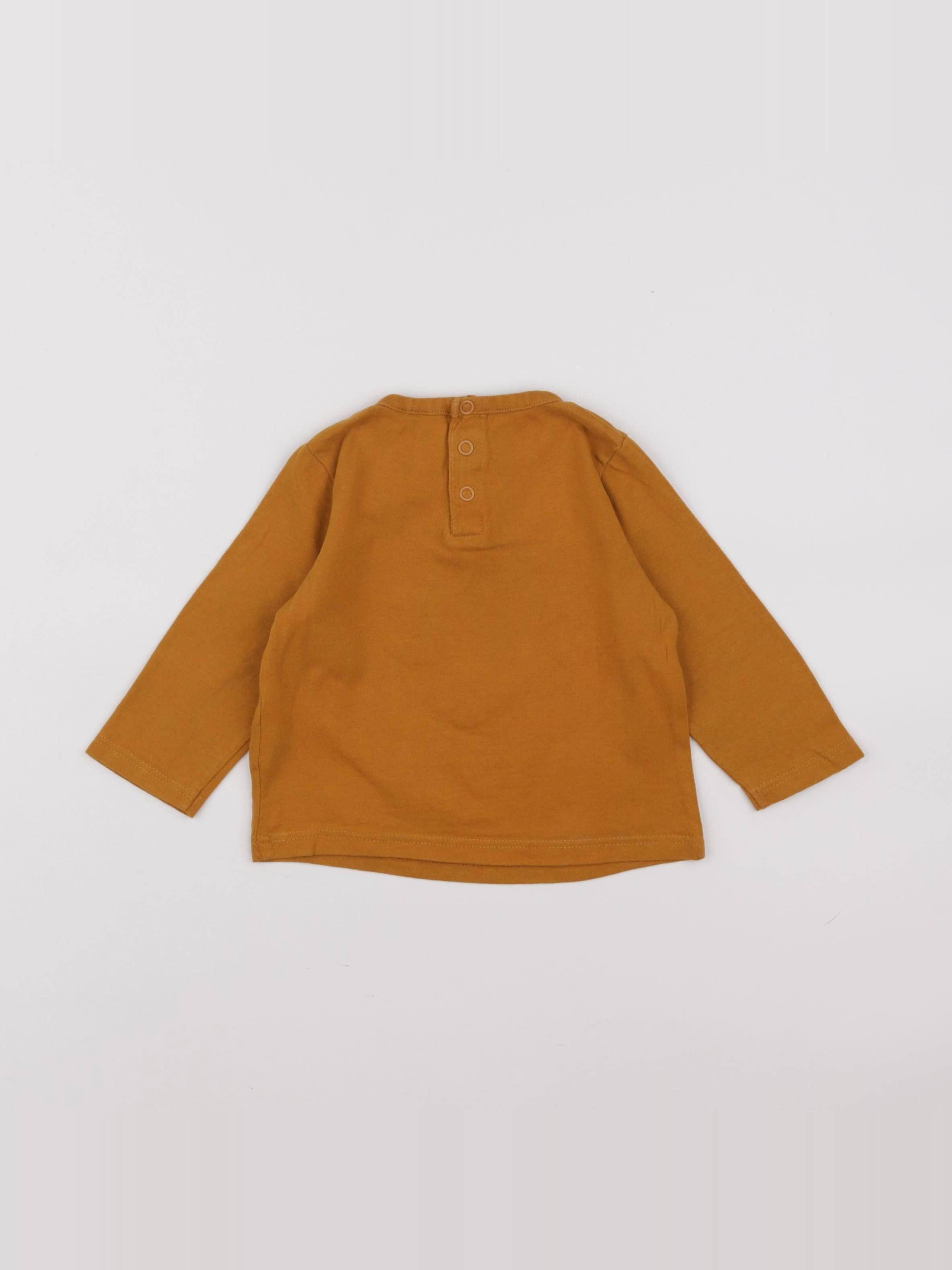 Tape à l'oeil - tee-shirt marron - 12 mois