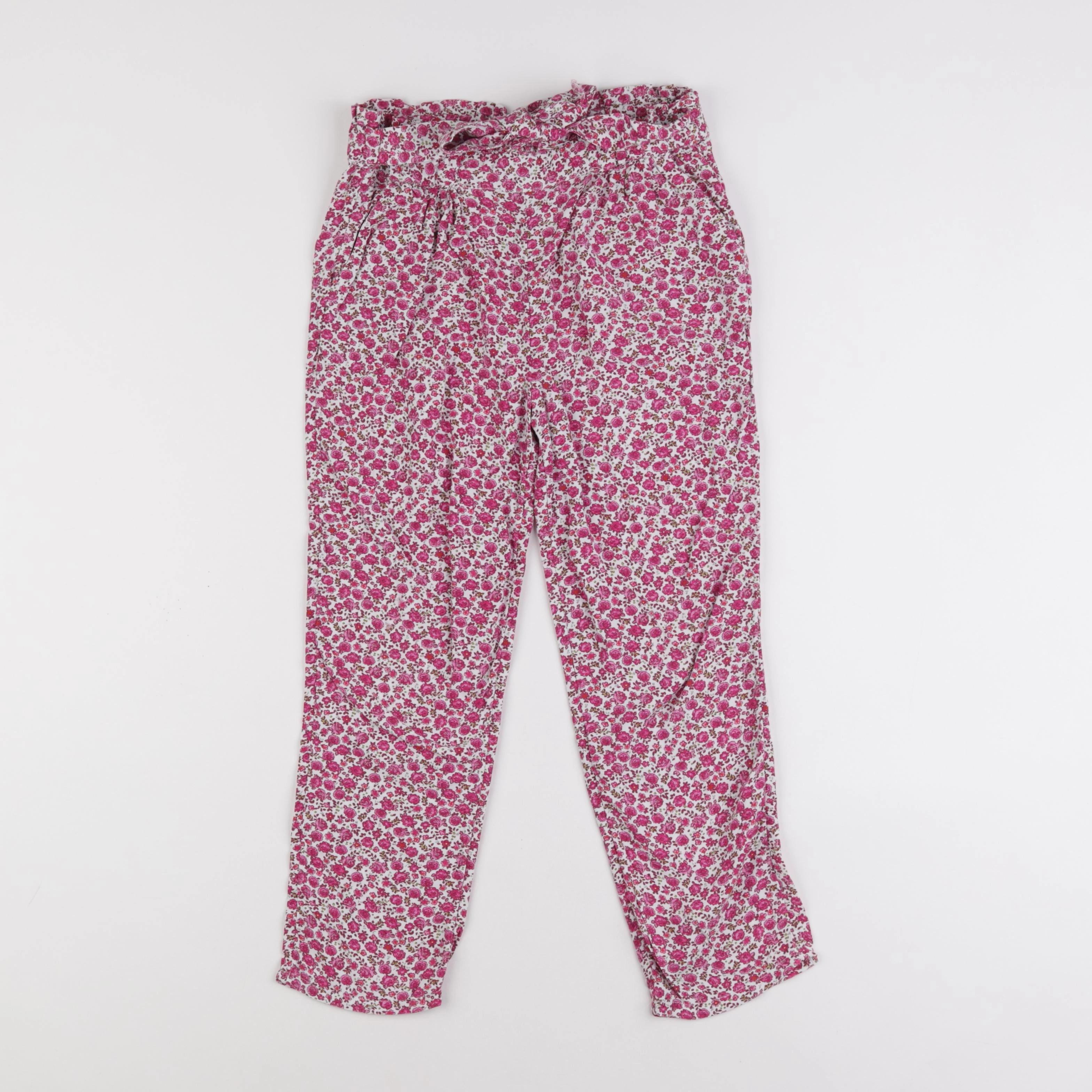 Vertbaudet - pantalon rose - 8 ans