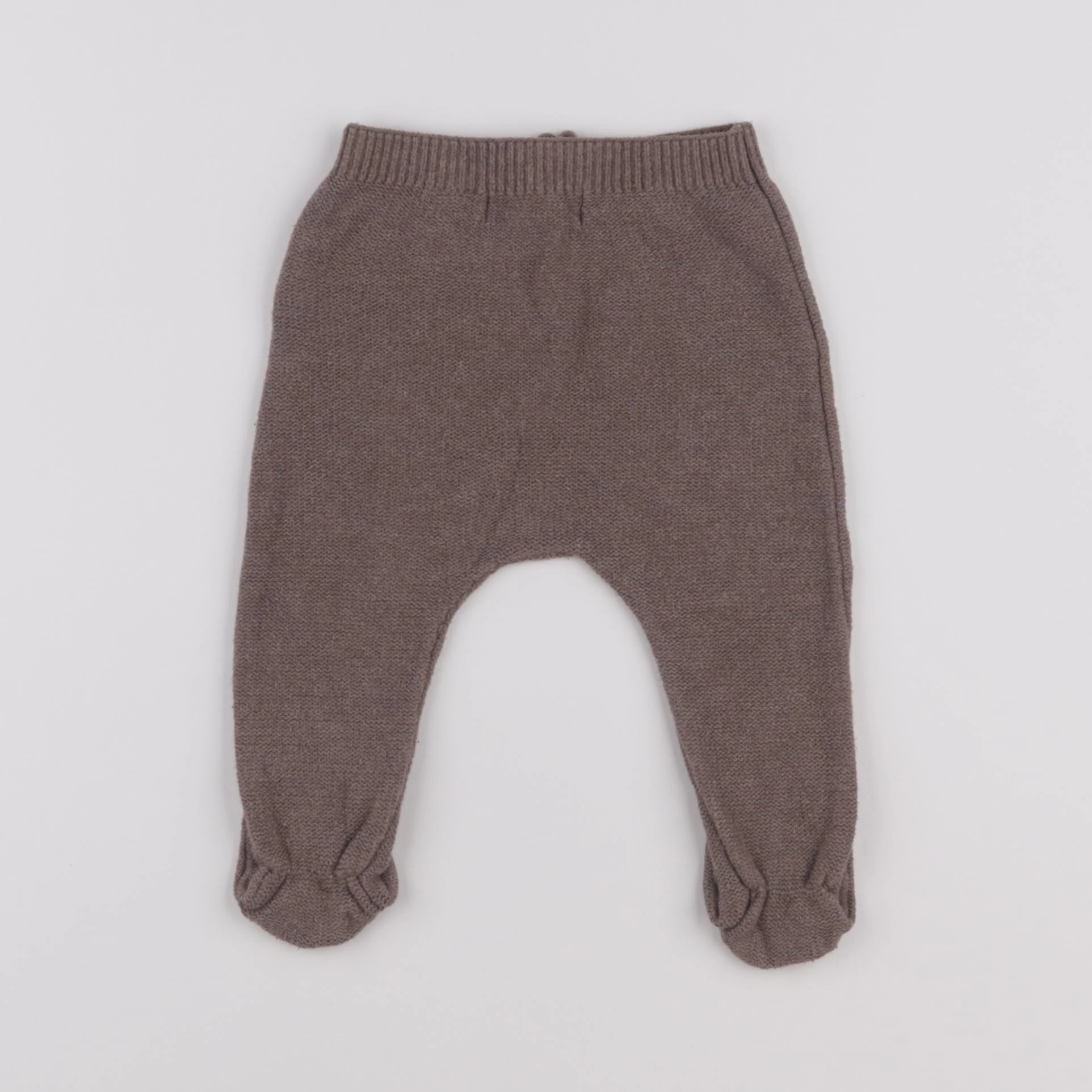 Zara - legging marron - 6/9 mois