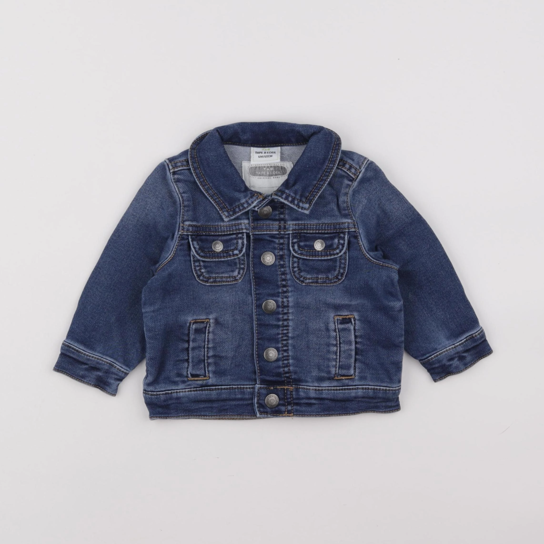 Tape à l'oeil - veste bleu - 6 mois