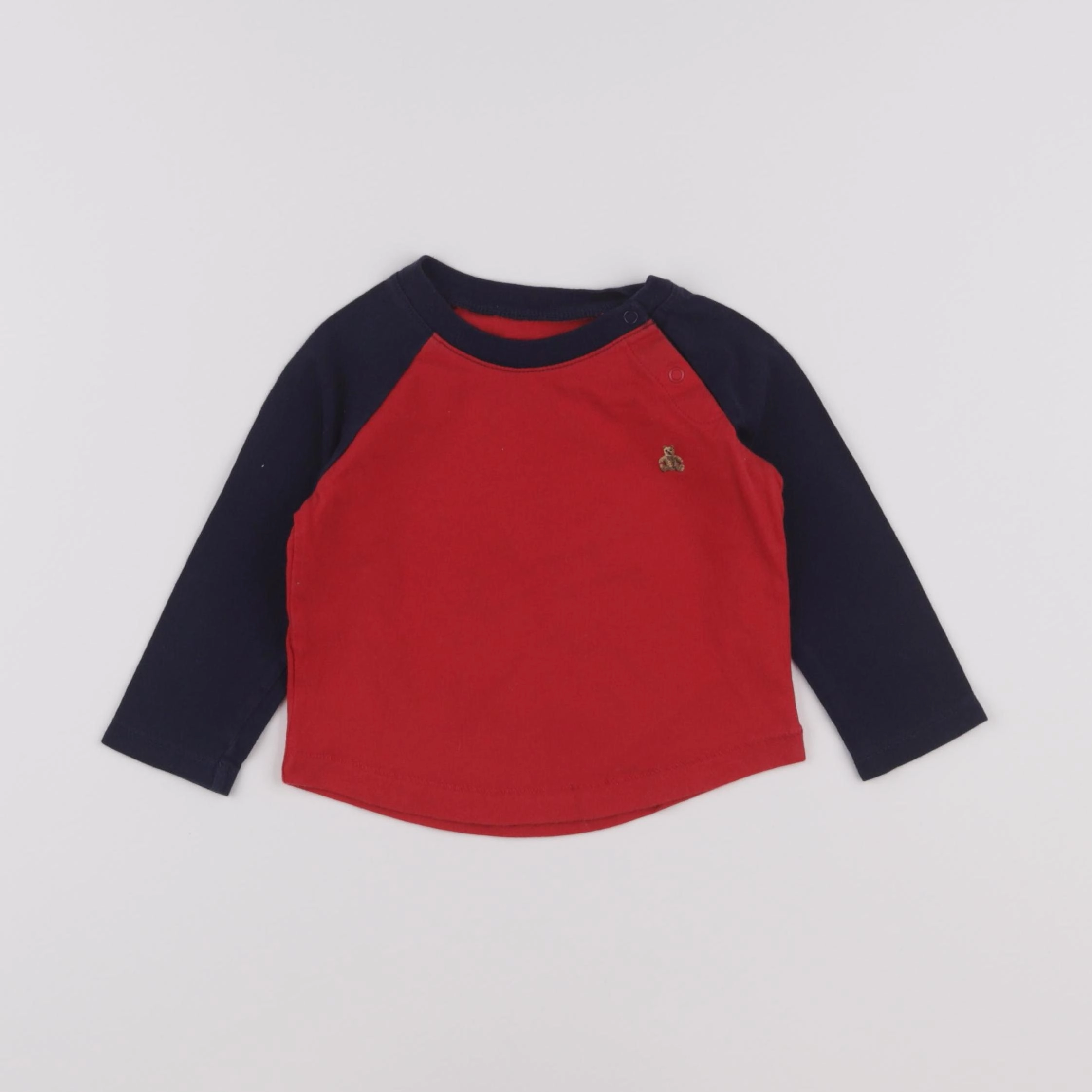 GAP - tee-shirt rouge - 6/12 mois