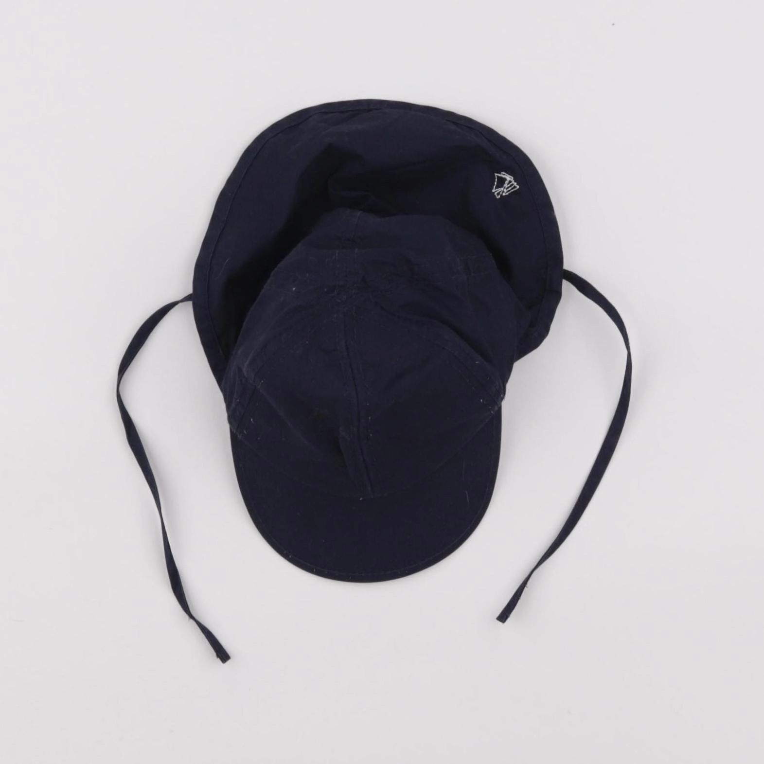 Petit Bateau - casquette bleu - 3/6 mois