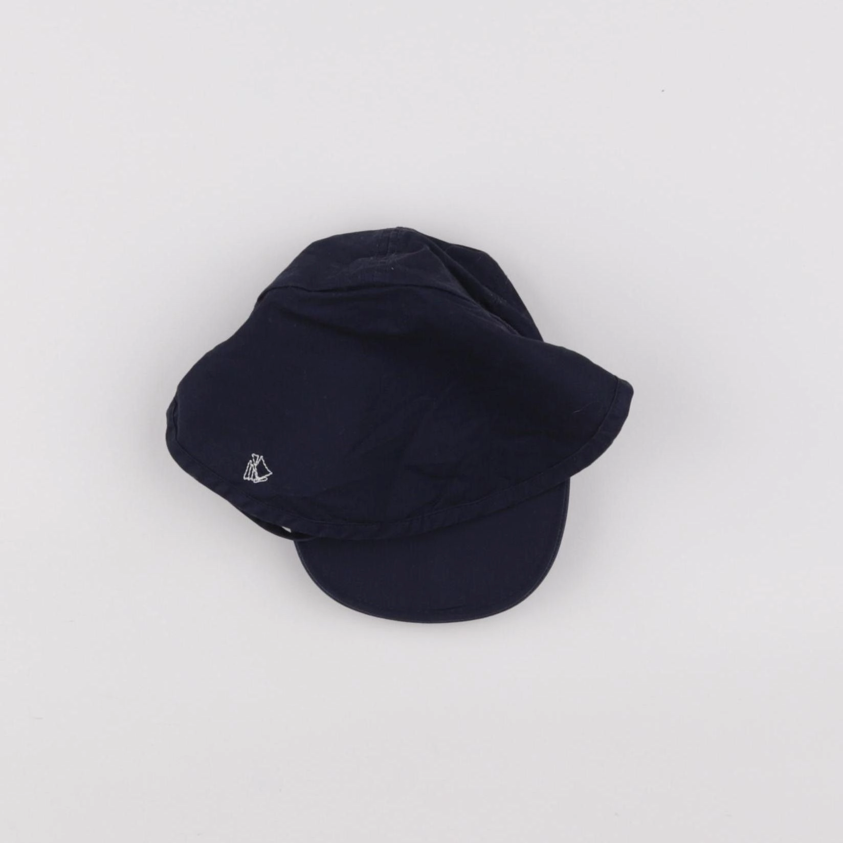 Petit Bateau - casquette bleu - 3/6 mois