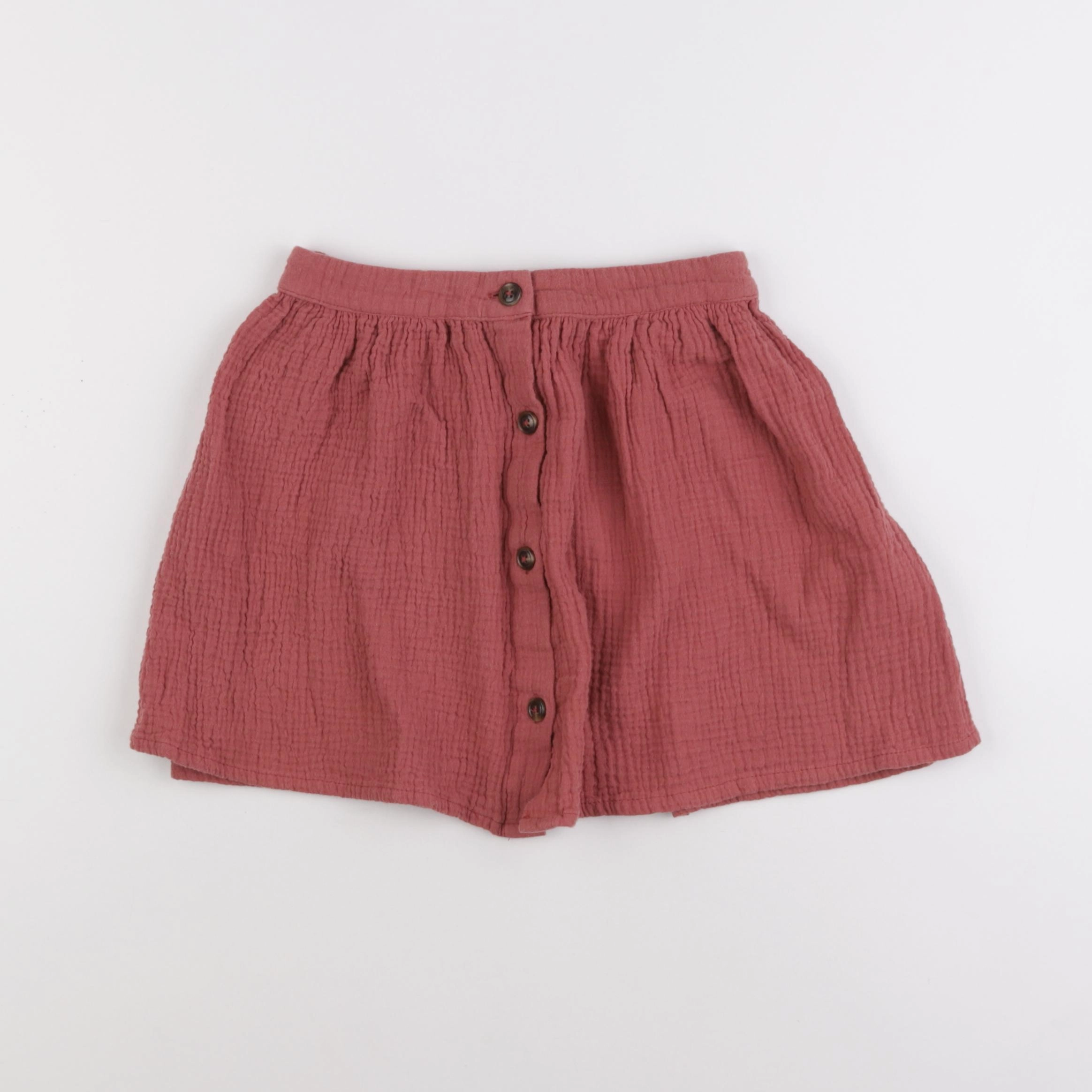 Vertbaudet - jupe rouge - 8 ans