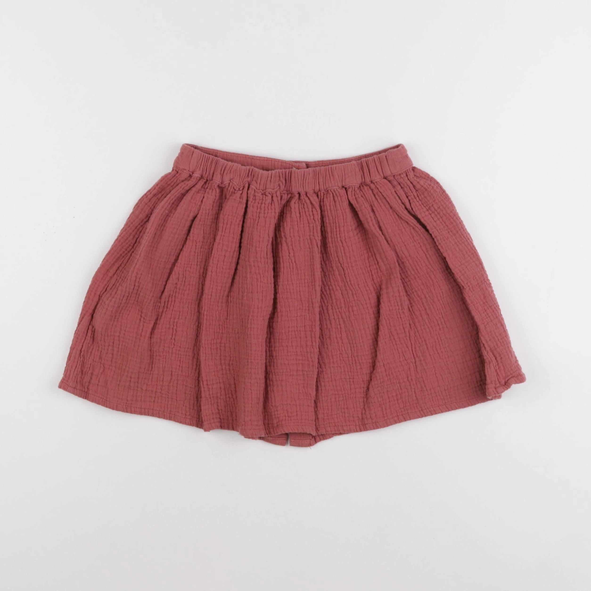 Vertbaudet - jupe rouge - 8 ans