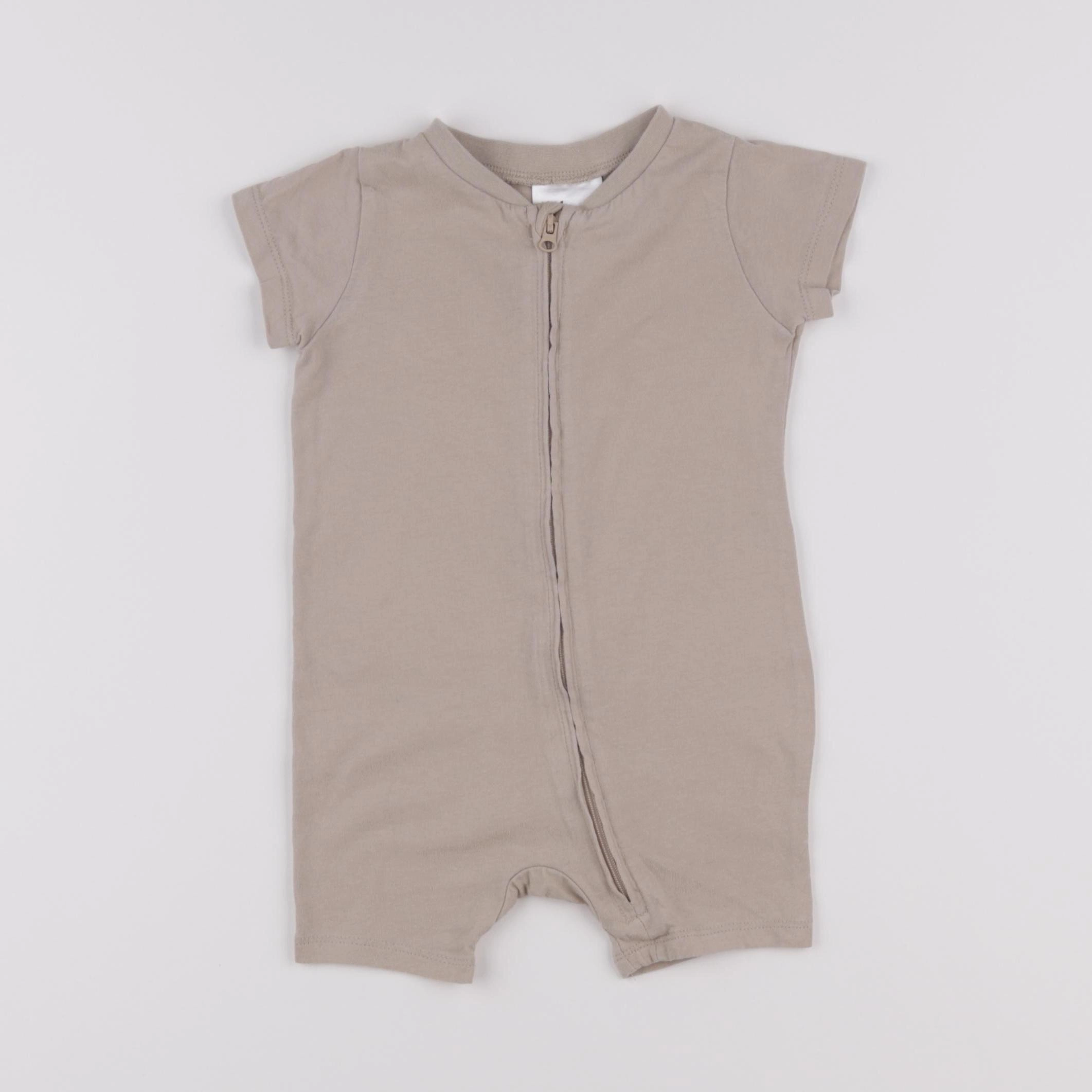 H&M - combinaison marron - 4/6 mois