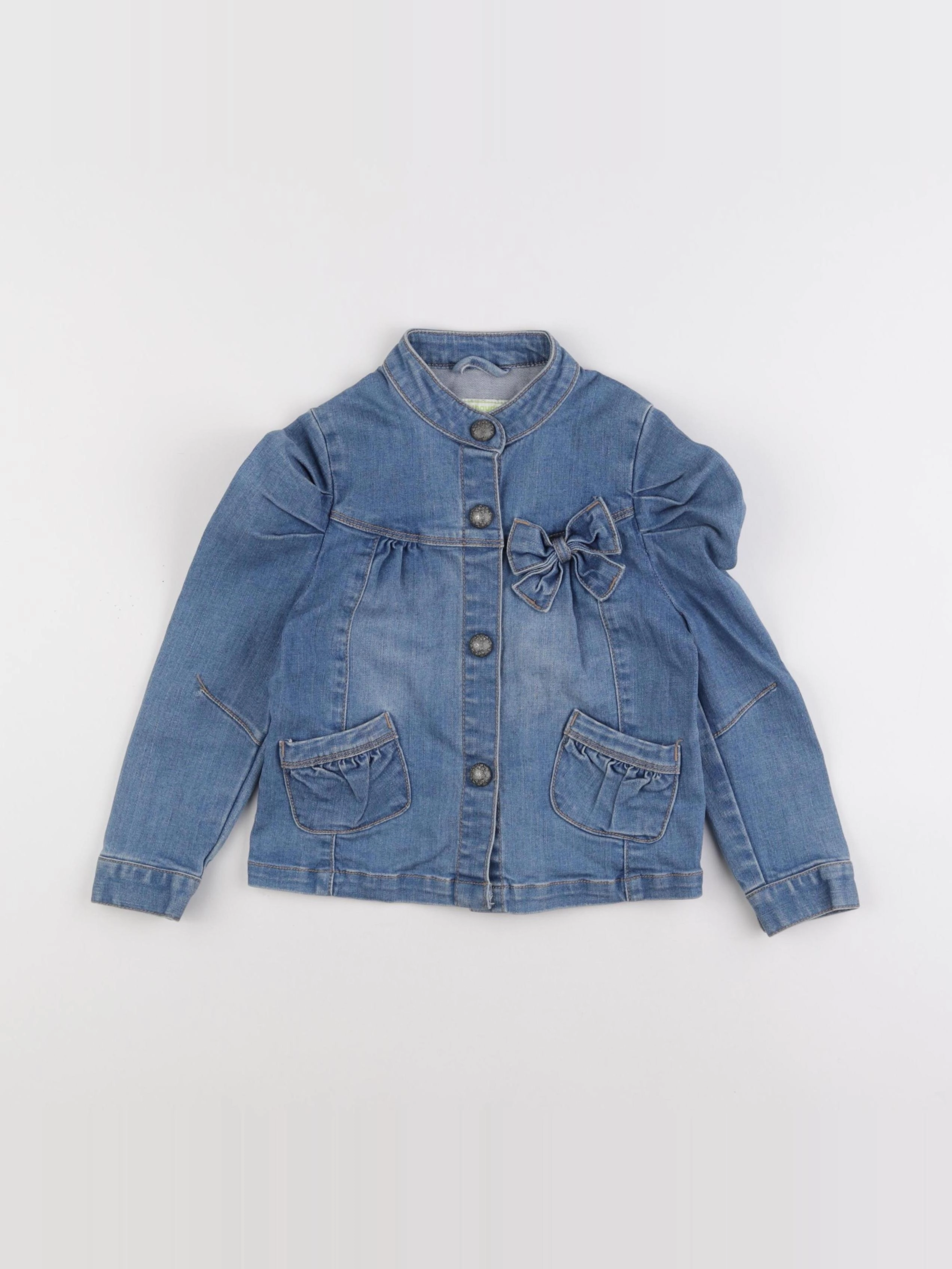 Vertbaudet - veste bleu - 6 ans