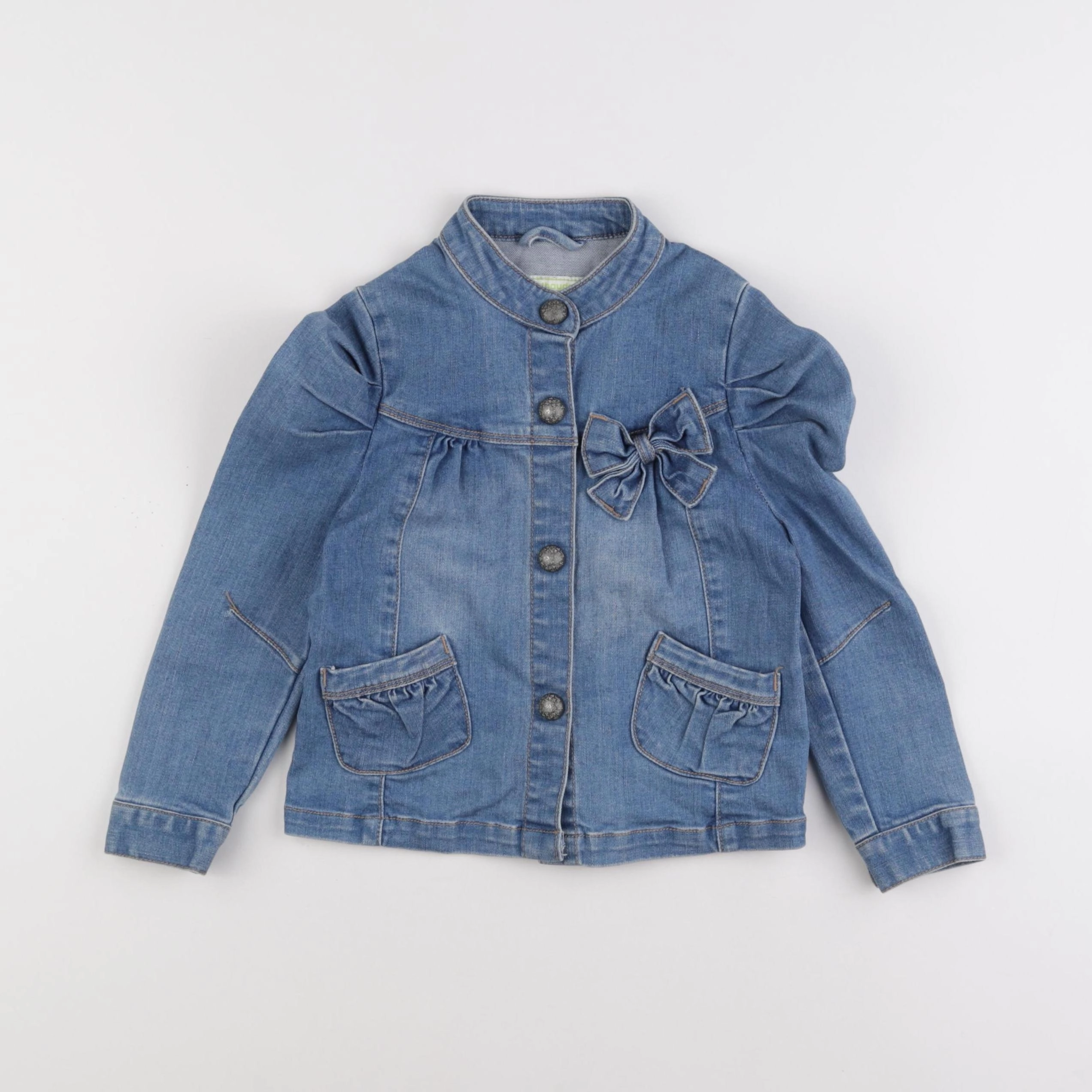 Vertbaudet - veste bleu - 6 ans