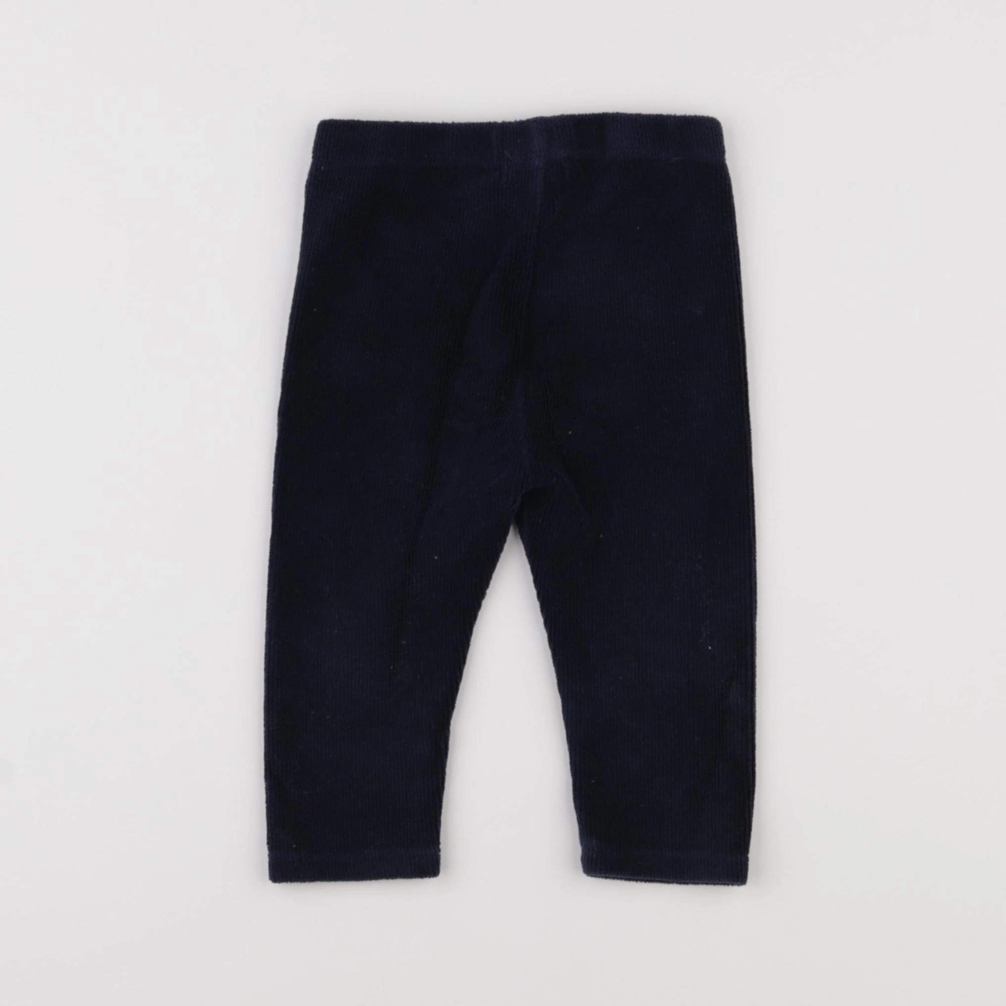 Vertbaudet - pantalon bleu - 18 mois