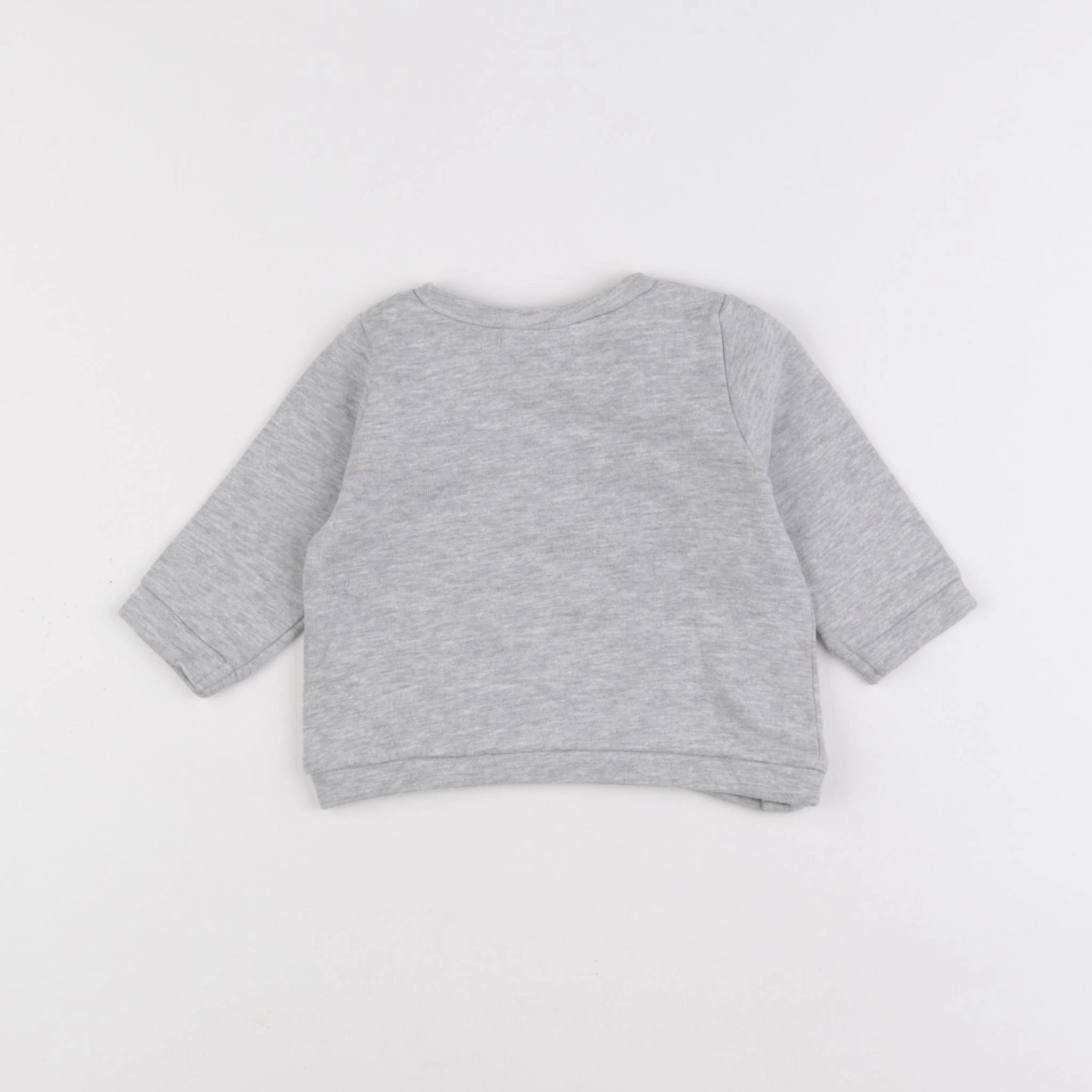 Vertbaudet - sweat gris - 3 mois