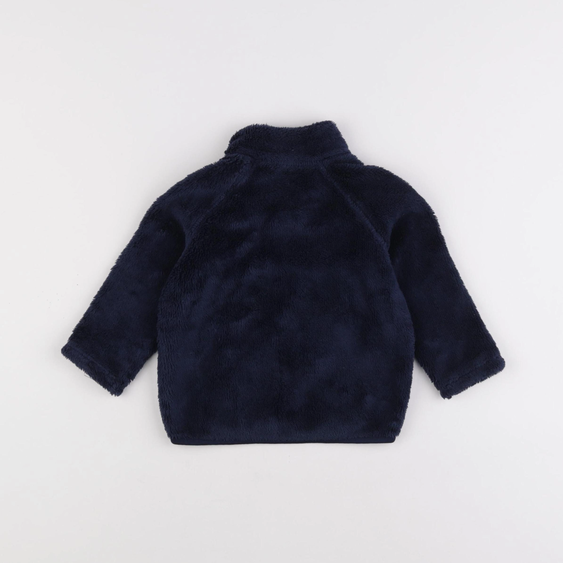 H&M - polaire bleu - 9/12 mois