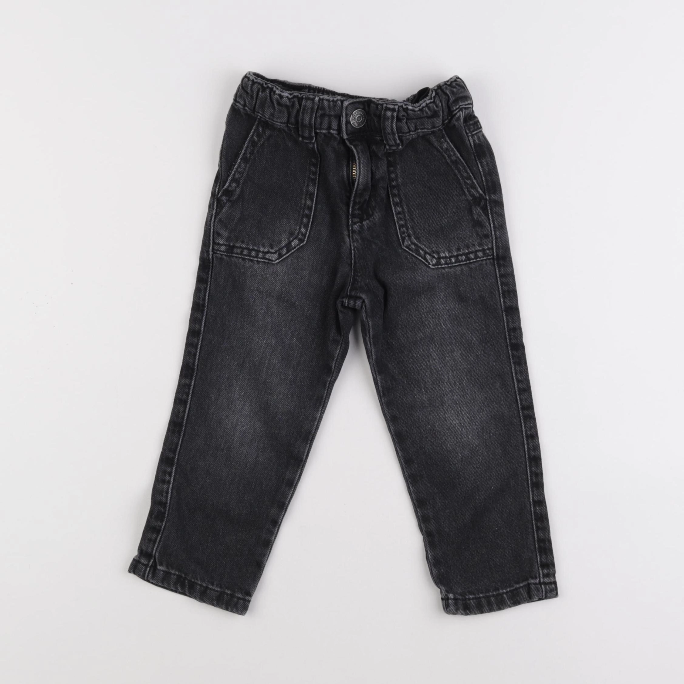 Vertbaudet - jean noir - 2 ans