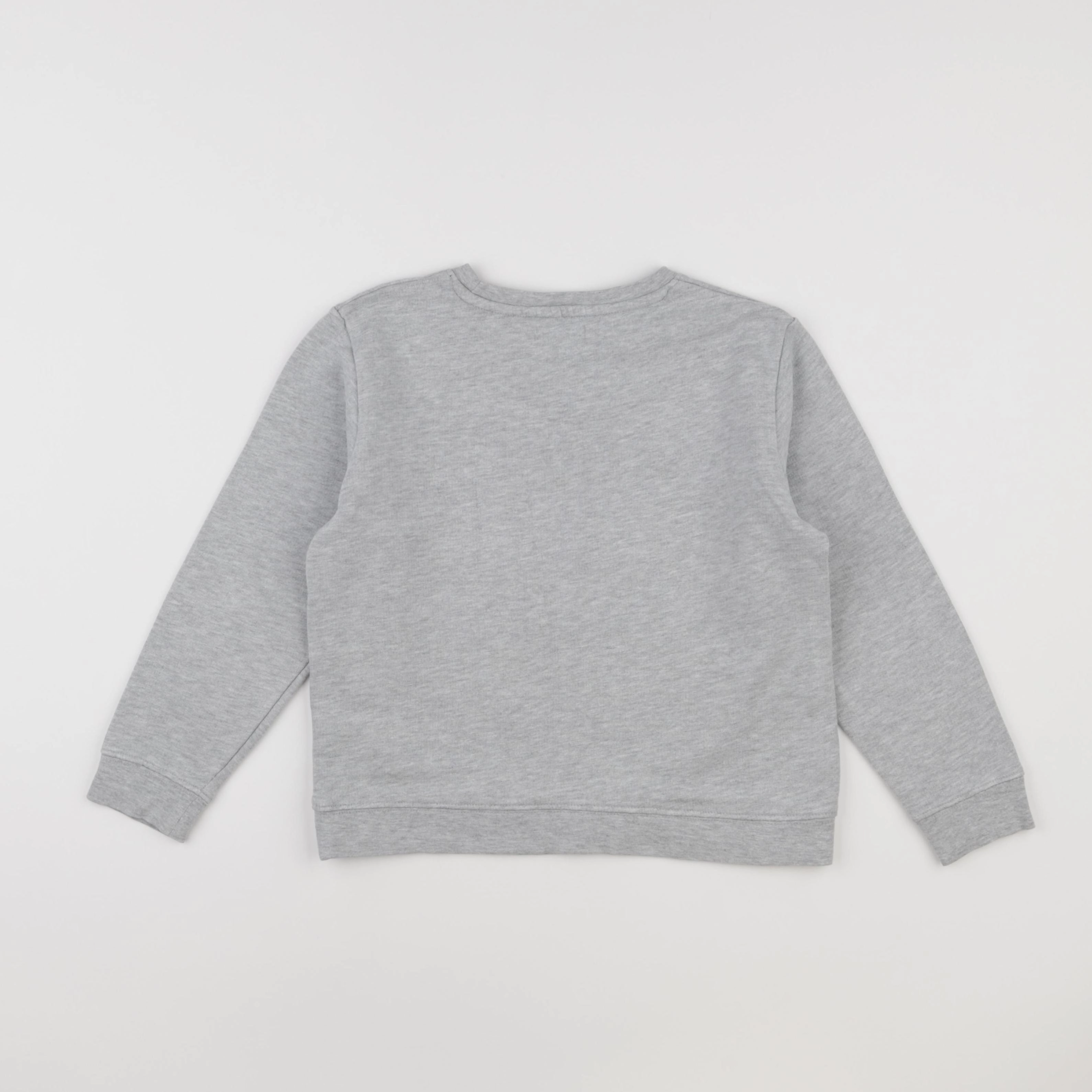 Vertbaudet - sweat gris - 8 ans