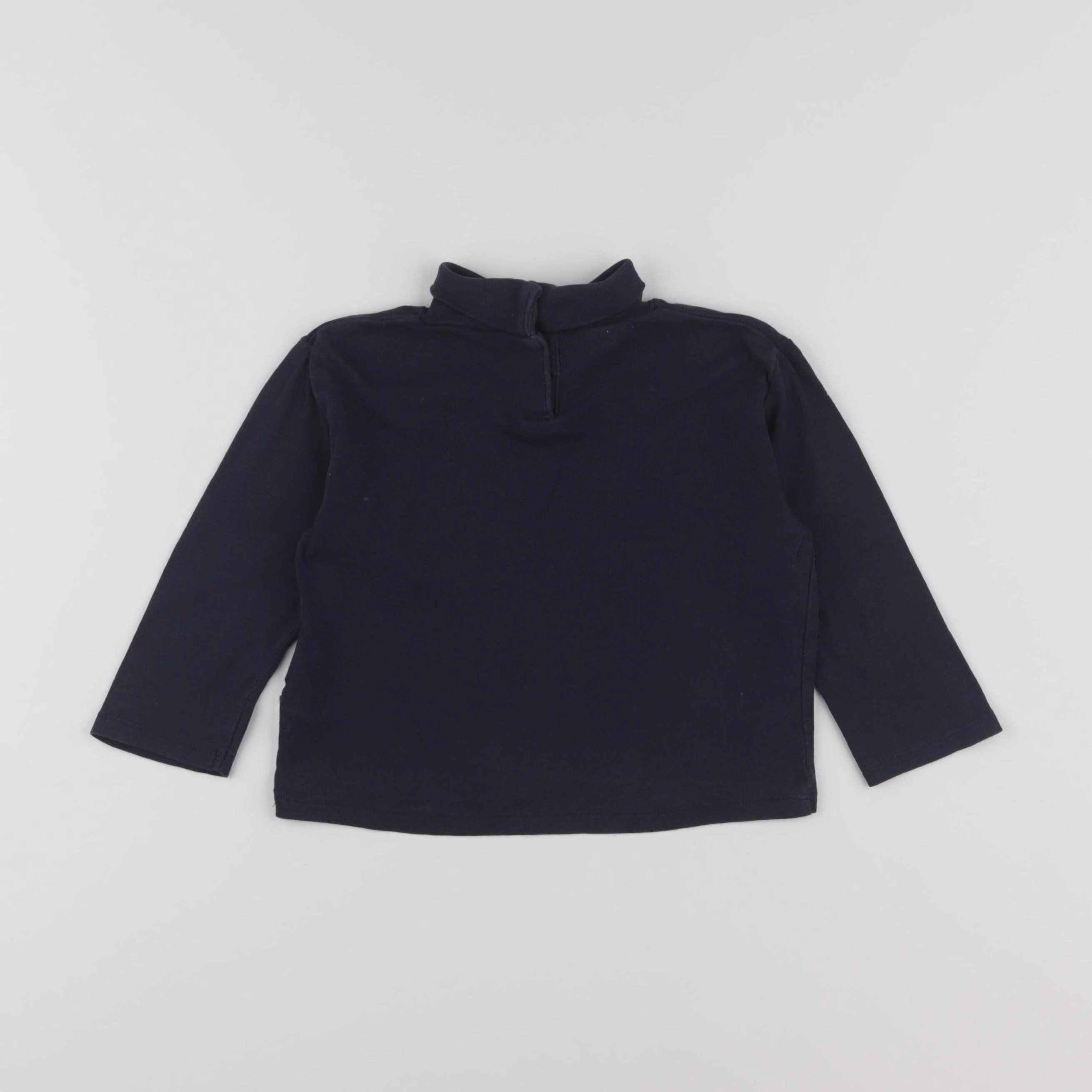 Zara - sous-pull bleu - 12/18 mois