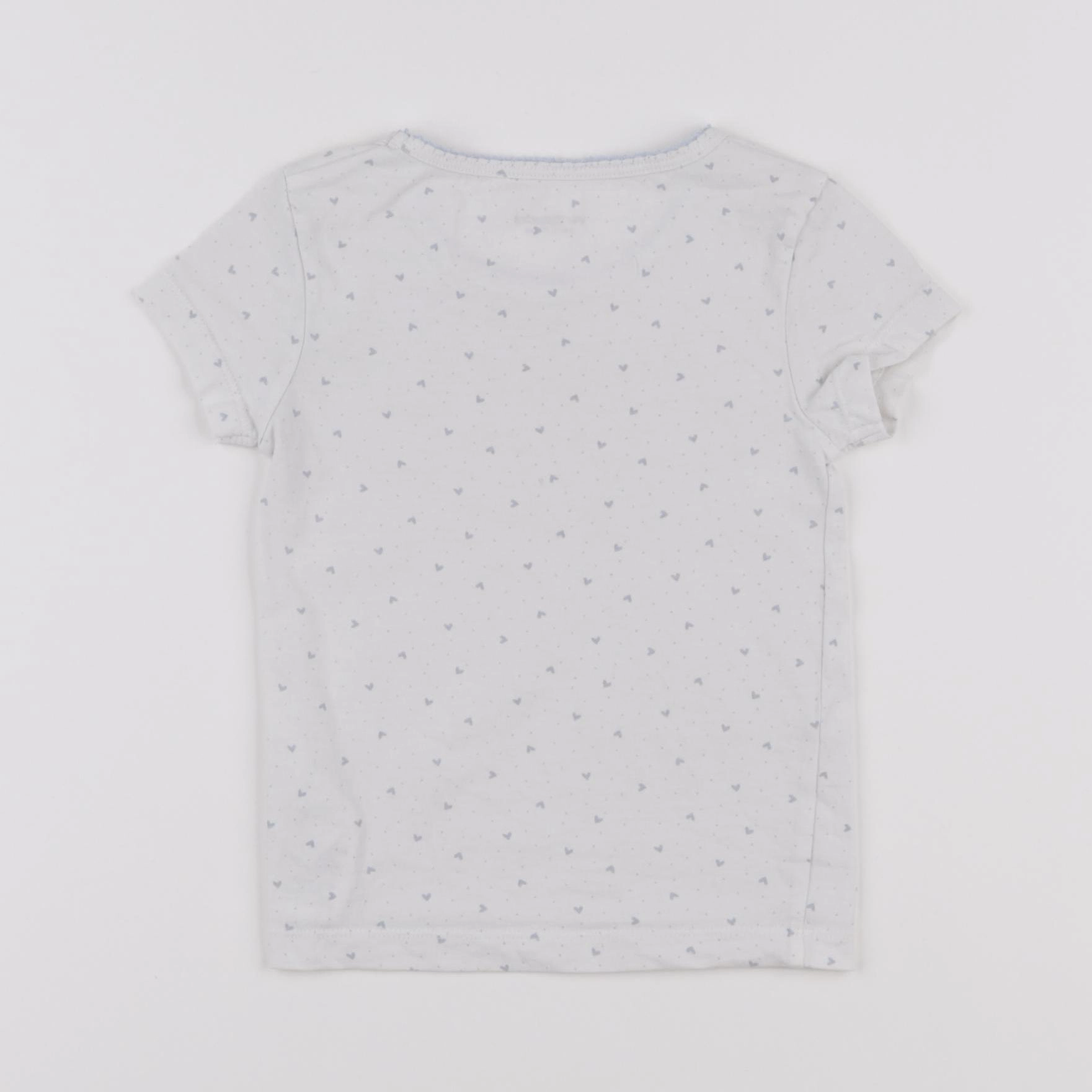 Vertbaudet - maillot de corps bleu - 3 ans
