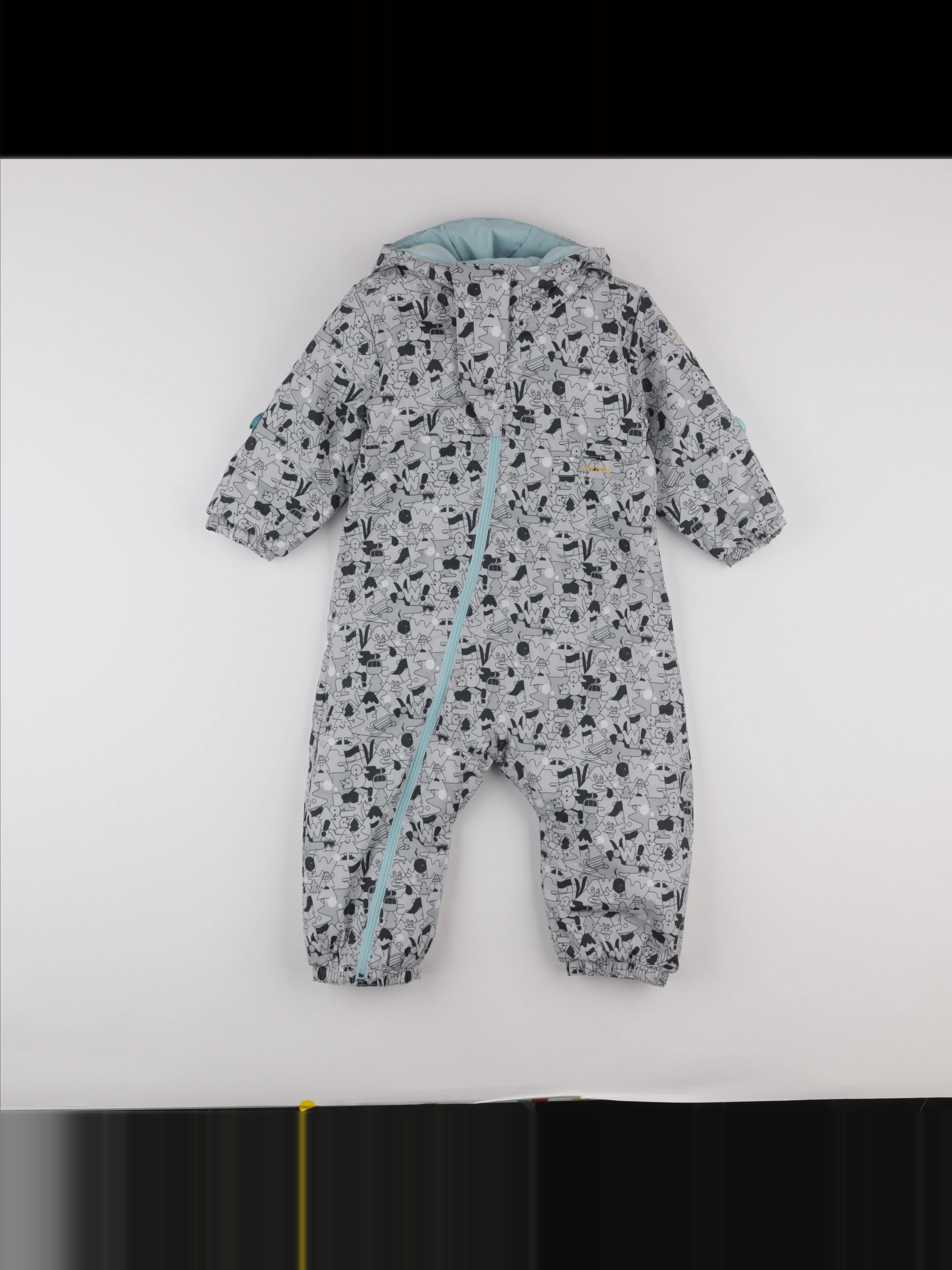 Decathlon ski - combinaison de ski gris - 2/3 ans