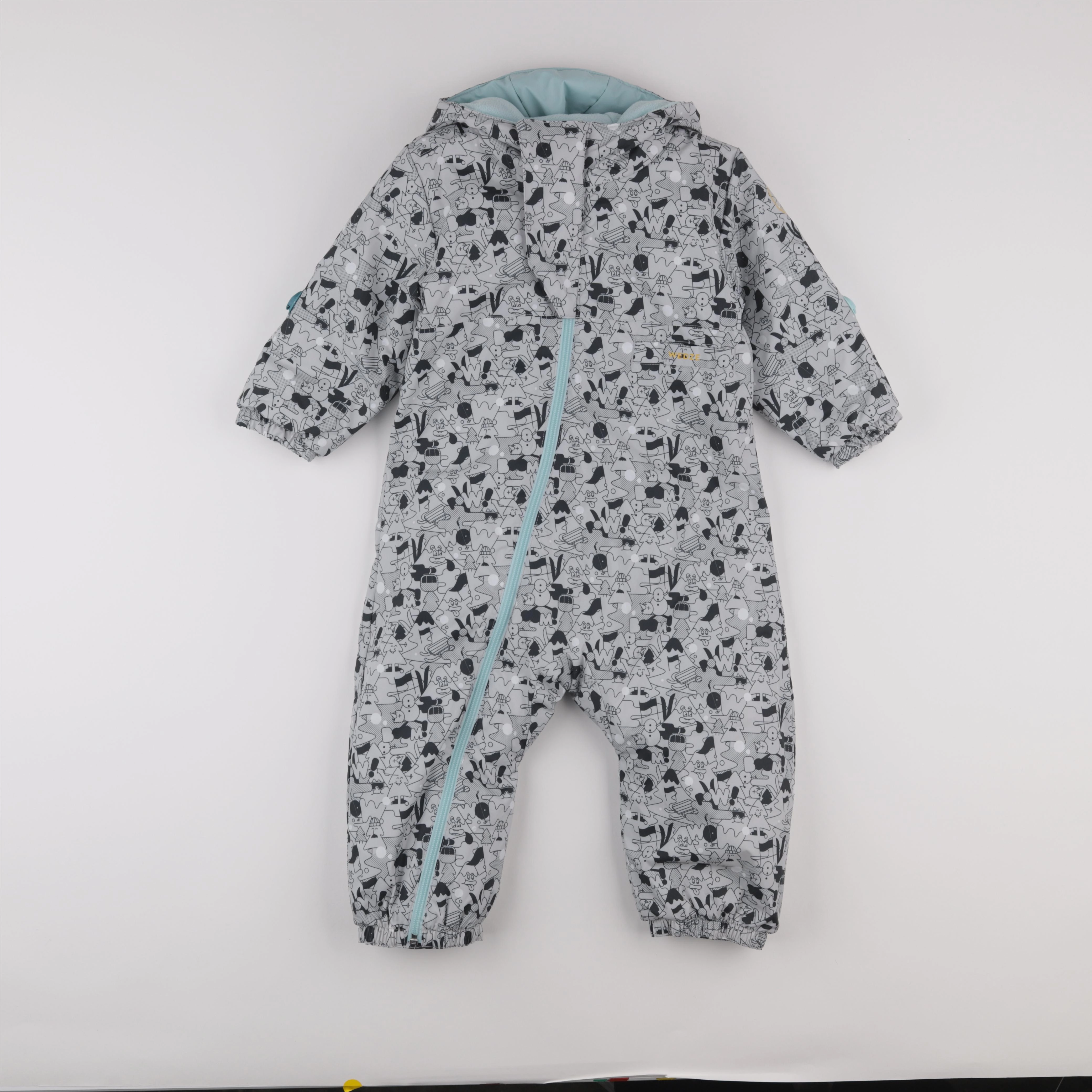 Decathlon ski - combinaison de ski gris - 2/3 ans