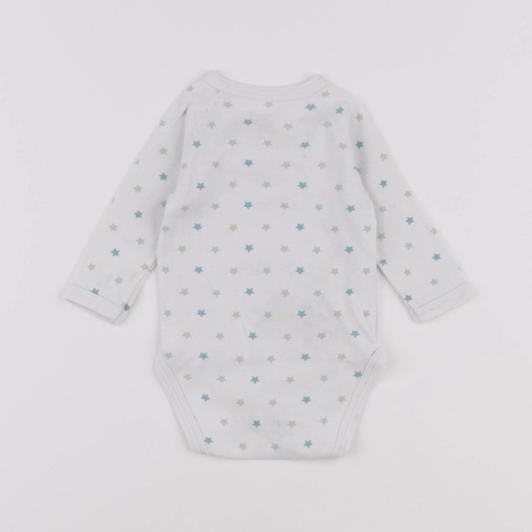 Petit Bateau - body blanc - 3 mois