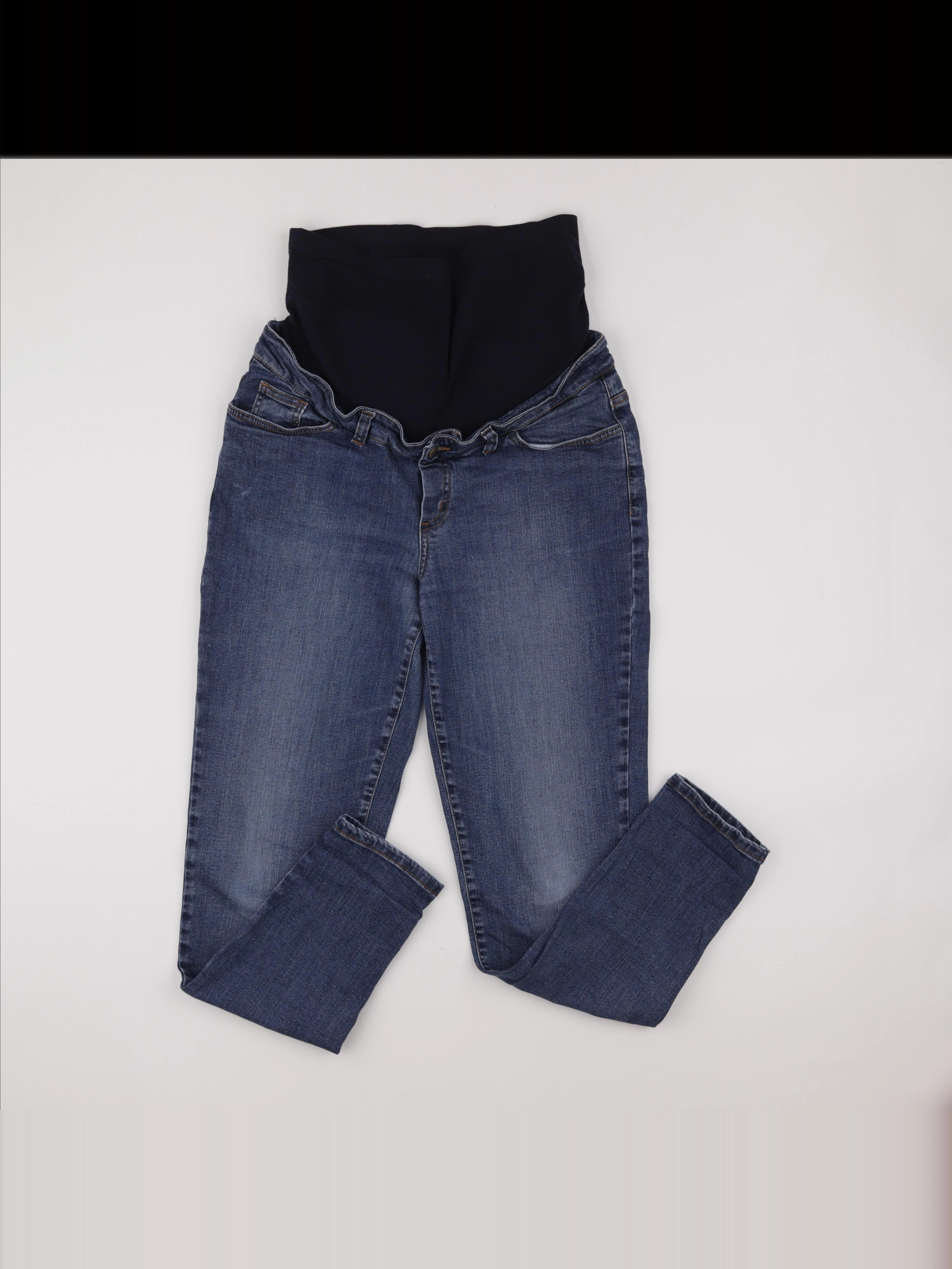Envie de fraise - jean grossesse bleu - 38