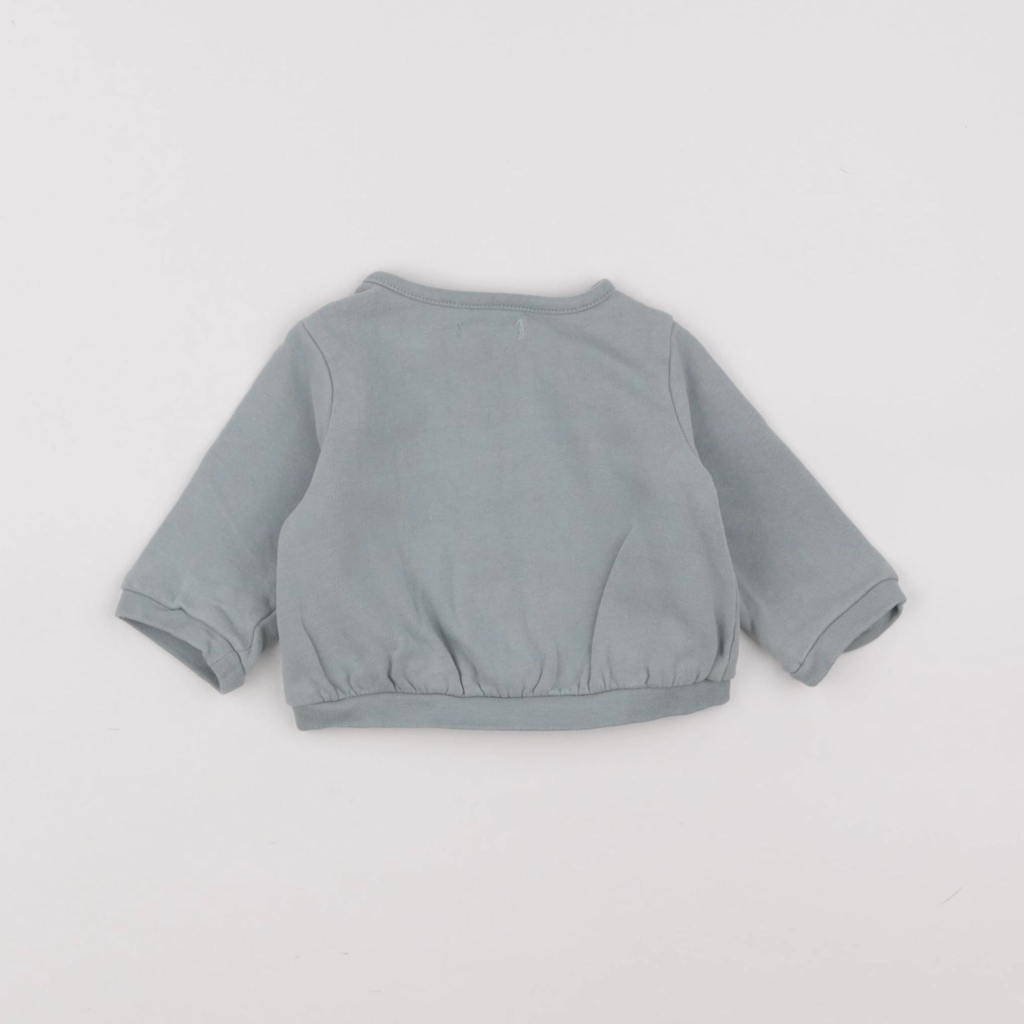 Vertbaudet - sweat vert - 3 mois