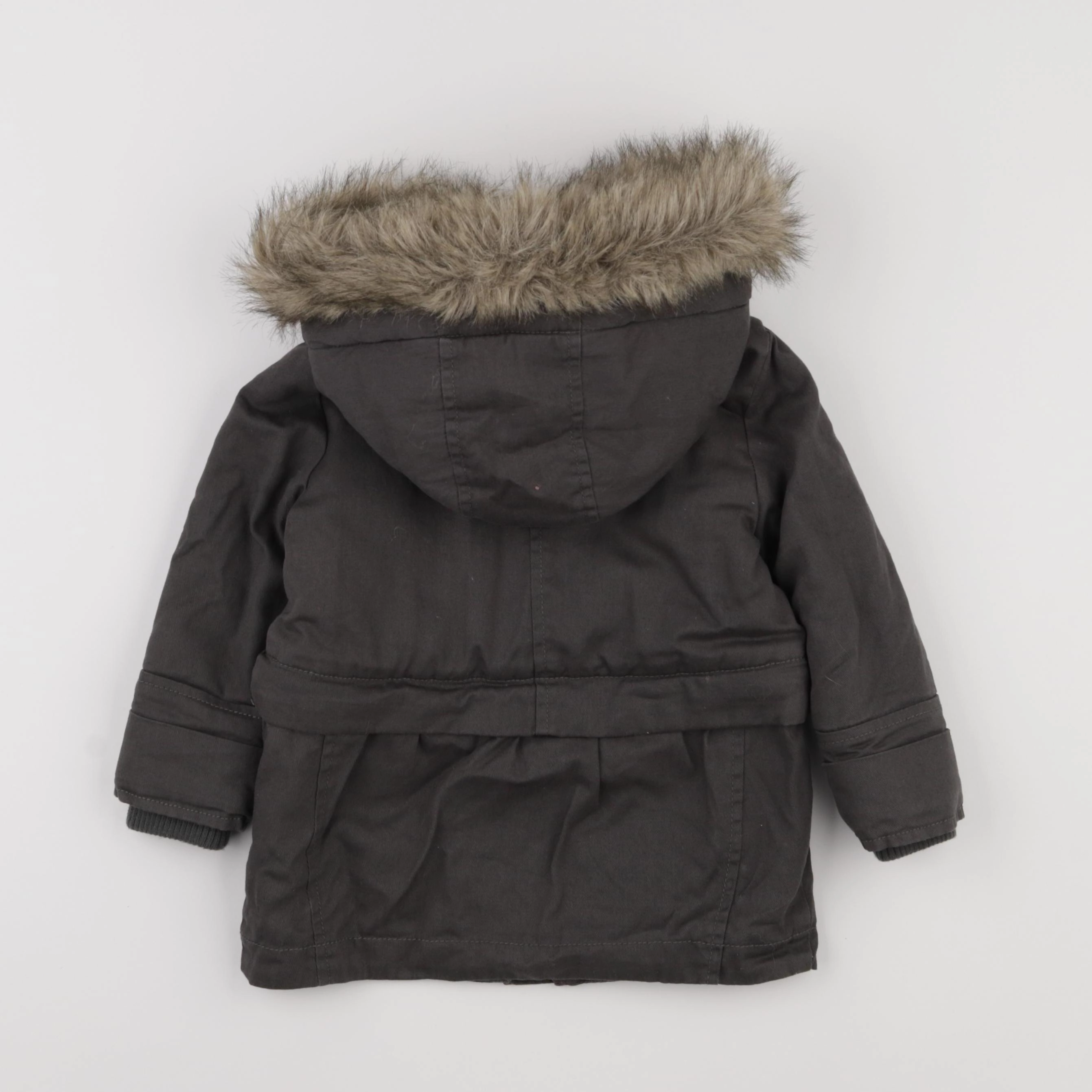 Vertbaudet - parka gris - 3 ans