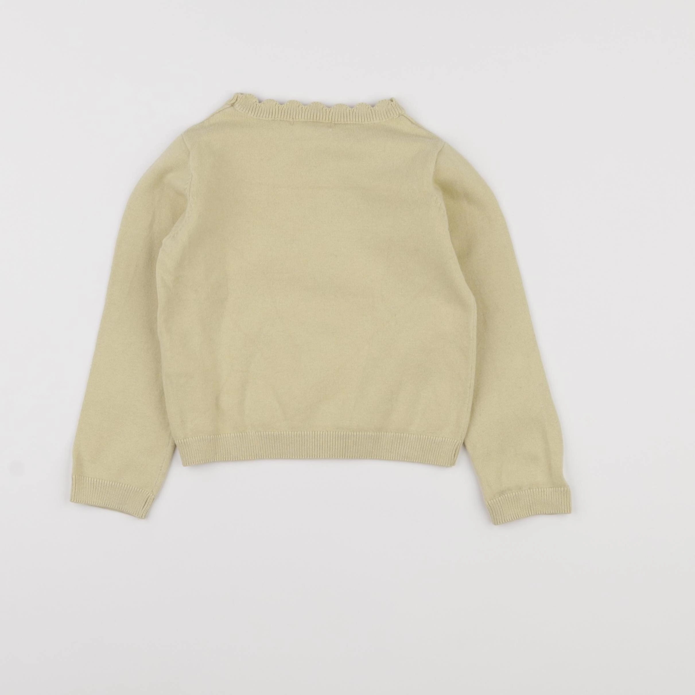 Vertbaudet - pull jaune - 3 ans