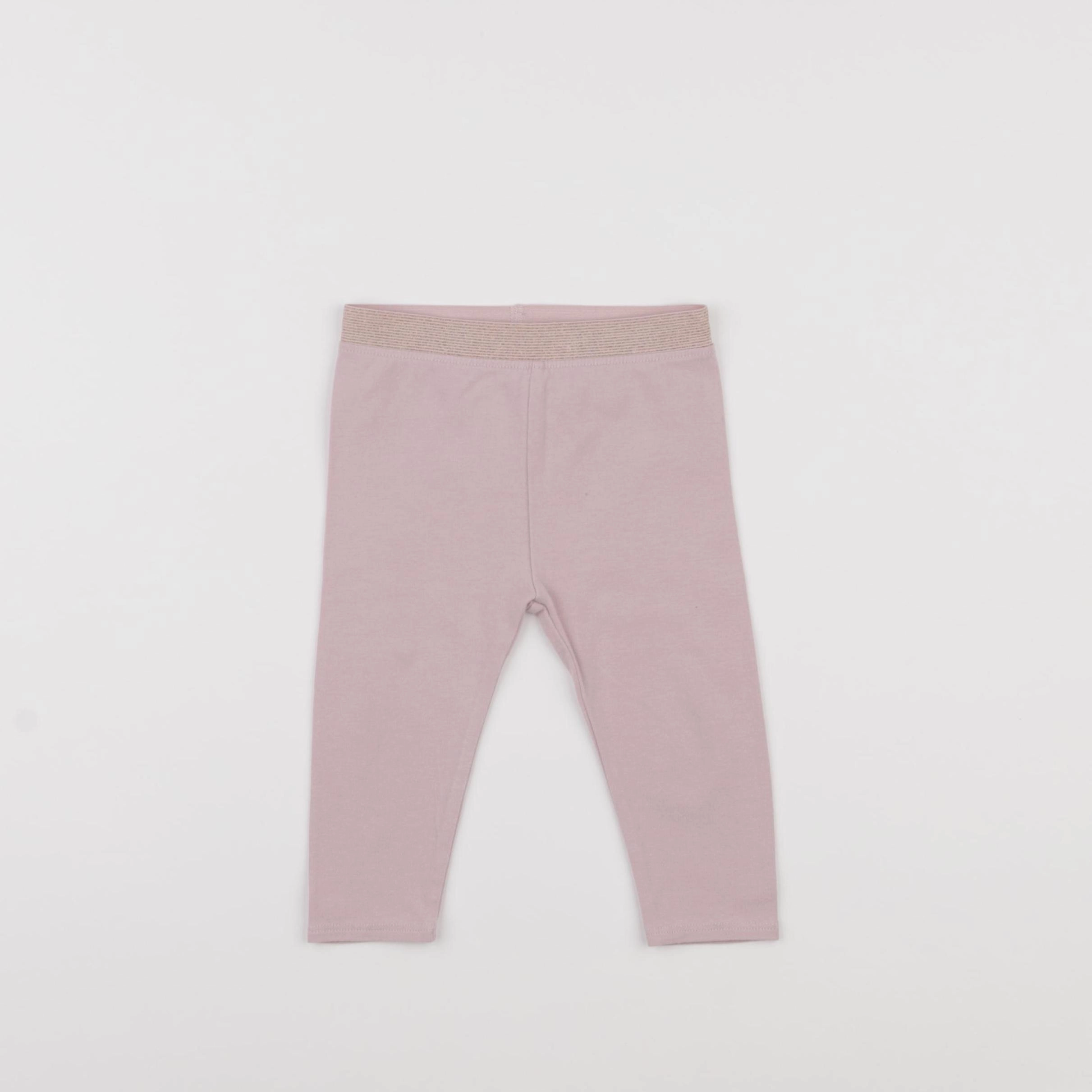 Vertbaudet - legging violet - 9 mois