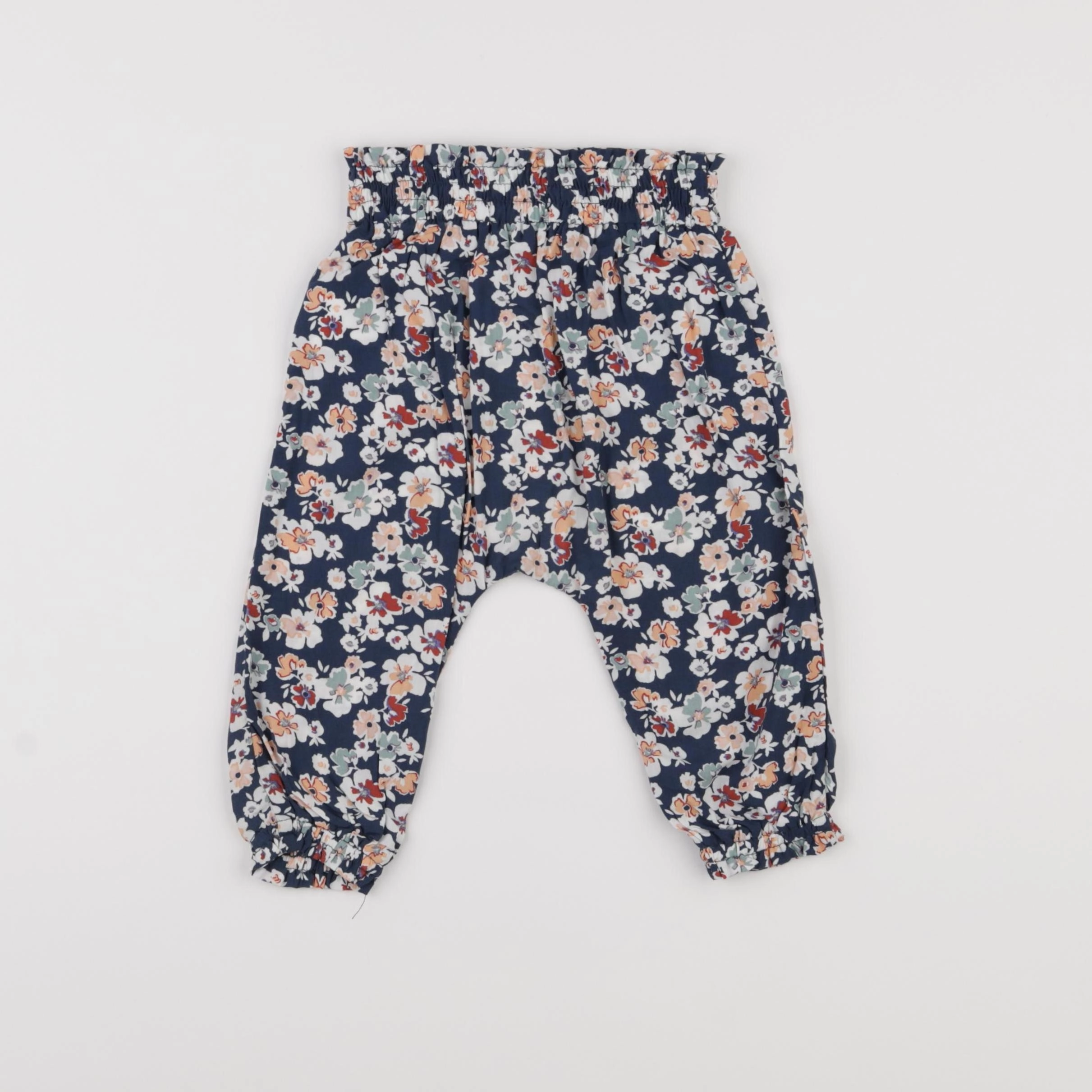 Vertbaudet - pantalon multicolore - 12 mois